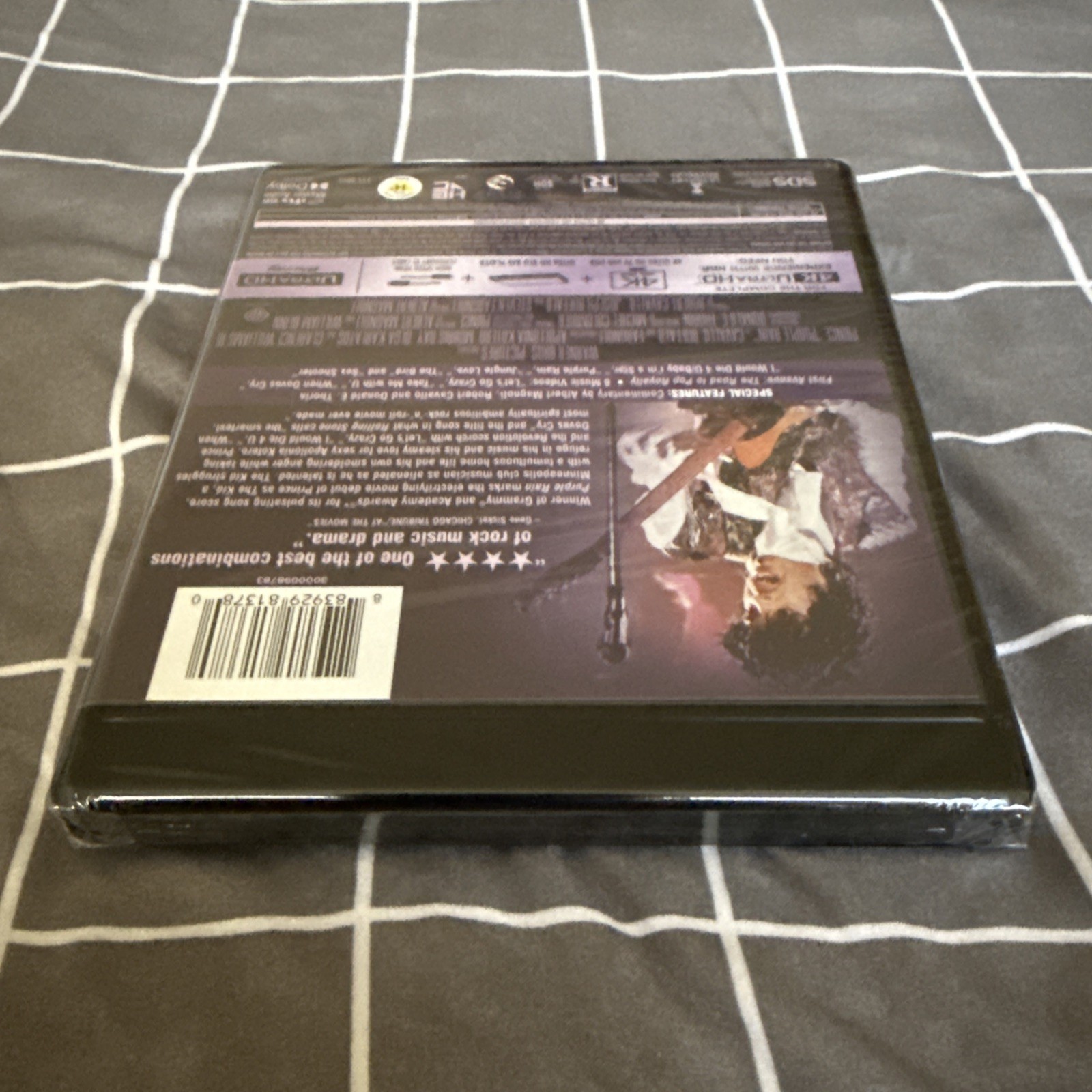 Purple Rain 4K UHD & Slipcover *READ* Prince Morris Day And The Time
