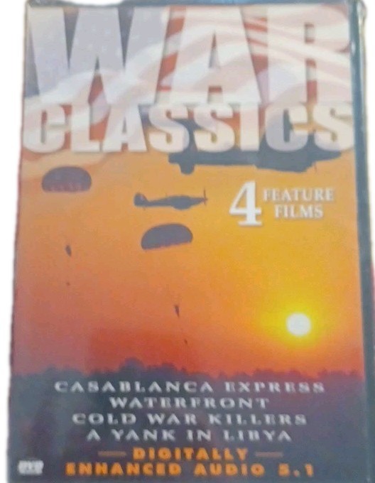 War Classics – 3 DVDS With 4 Feature Films On All (DVD, 2003) New, Sealed