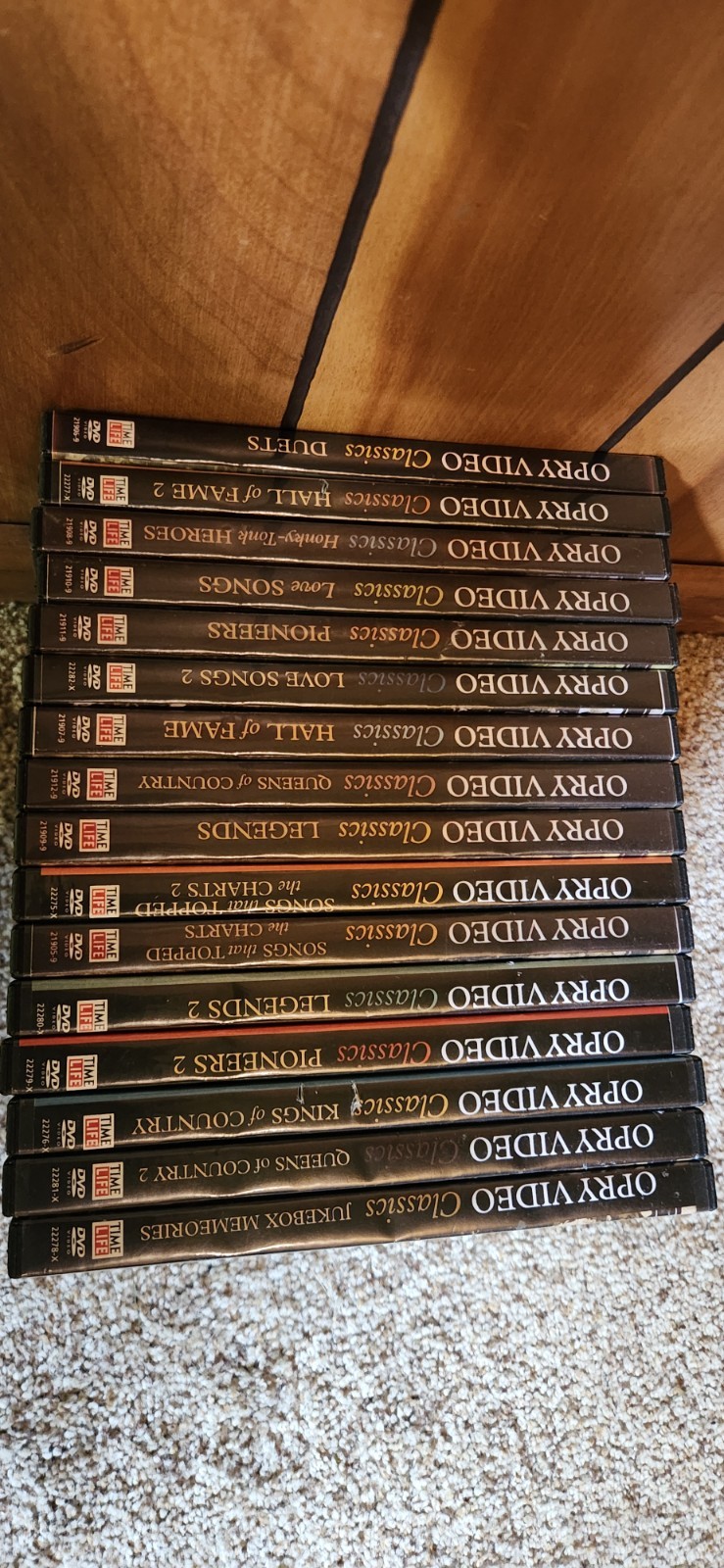 Time Life DVD Collection Of Oprey Video Classics 16 DVD Set