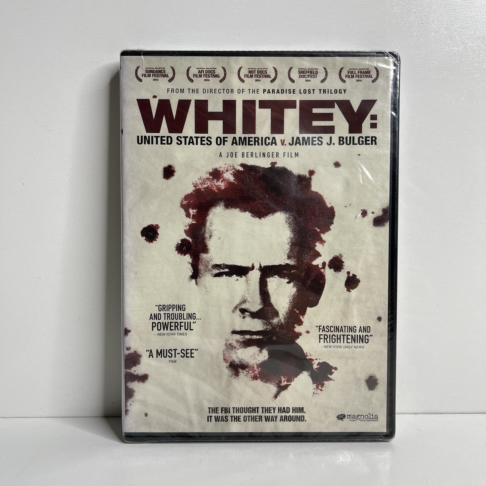 Whitey: United States of America V James J Bulger DVD Brand New Sealed!