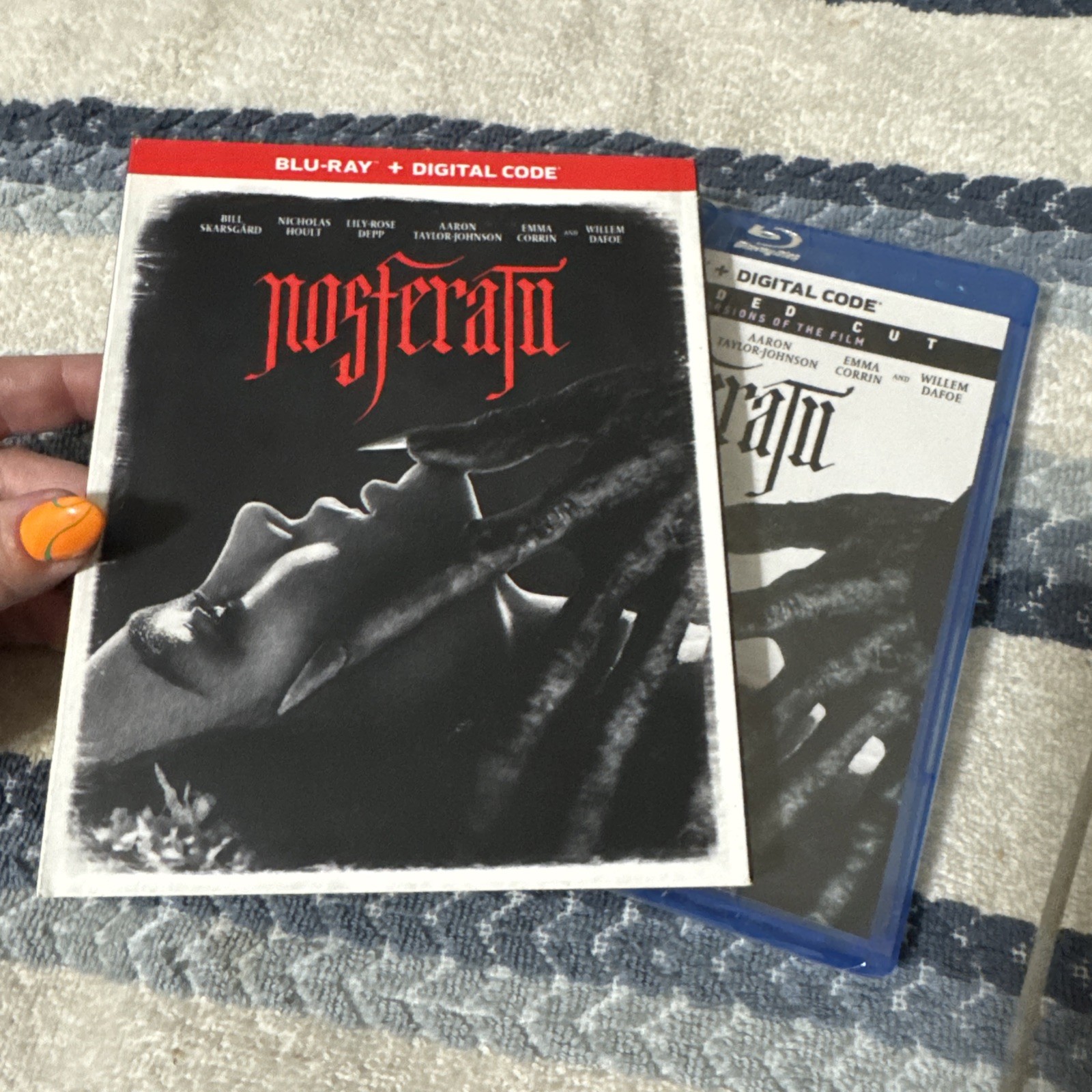 NEW** Nosferatu (Blu-ray 2024) w/ Limited Edition Slipcover !! Extended Cut