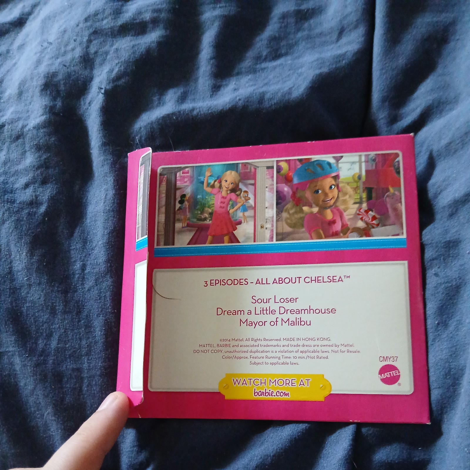 Mattel Barbie Life In The Dreamhouse 3 Episode DVD w/ Cardboard Sleeve 2014