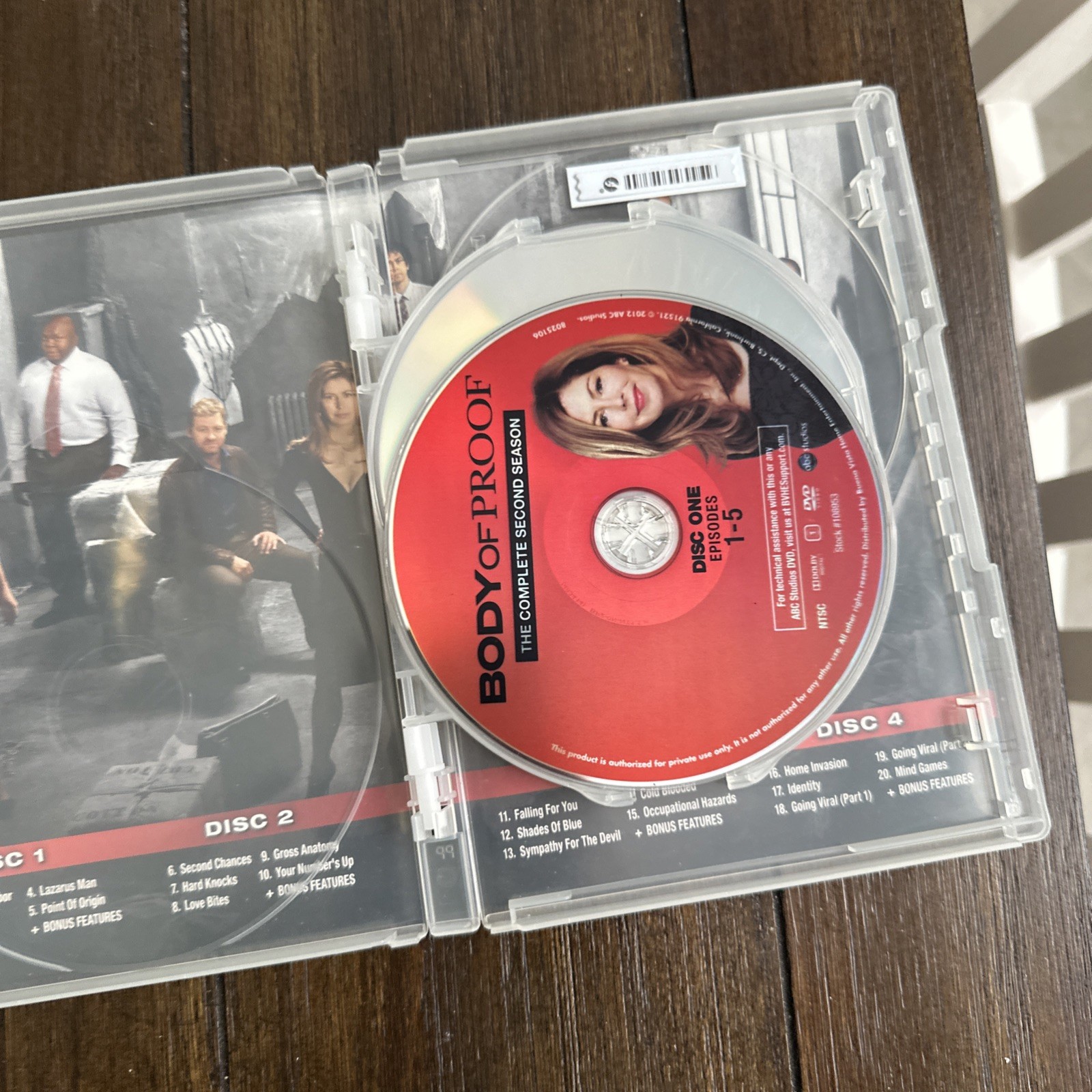 Body of Proof Complete Series Seasons 1 2 3 DVD Lot Dana Delany ABC TV Show