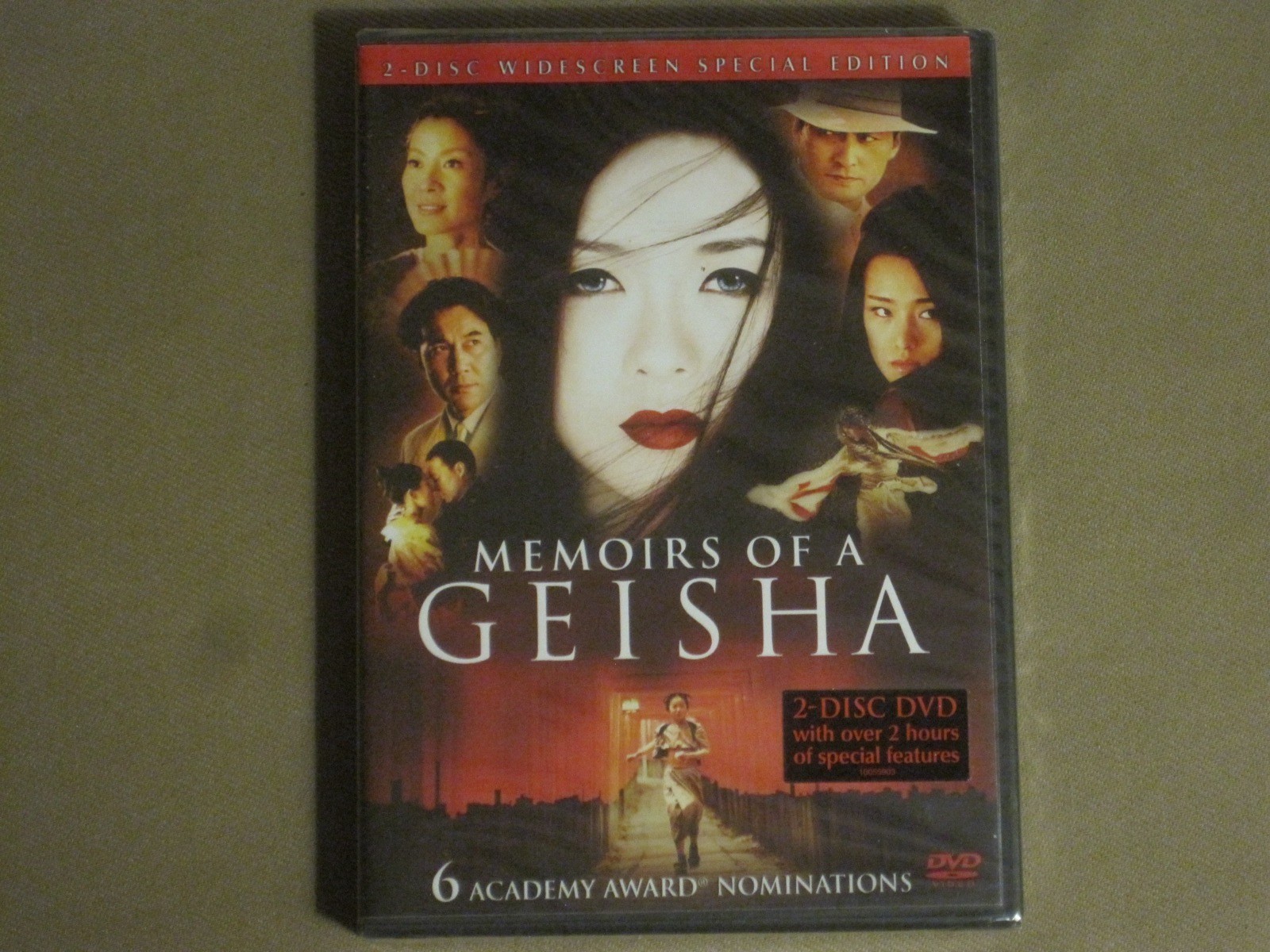 MEMOIRS OF A GEISHA (2005) 2-DVD ROB MARSHALL ZIYI ZHANG TOGO IGAWA NEW! SEALED!