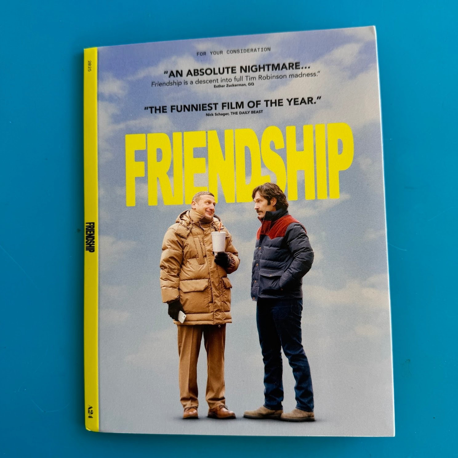 FRIENDSHIP FYC DVD🔥*RARE*🔥 2025 Tim Robinson/Paul Rudd Comedy