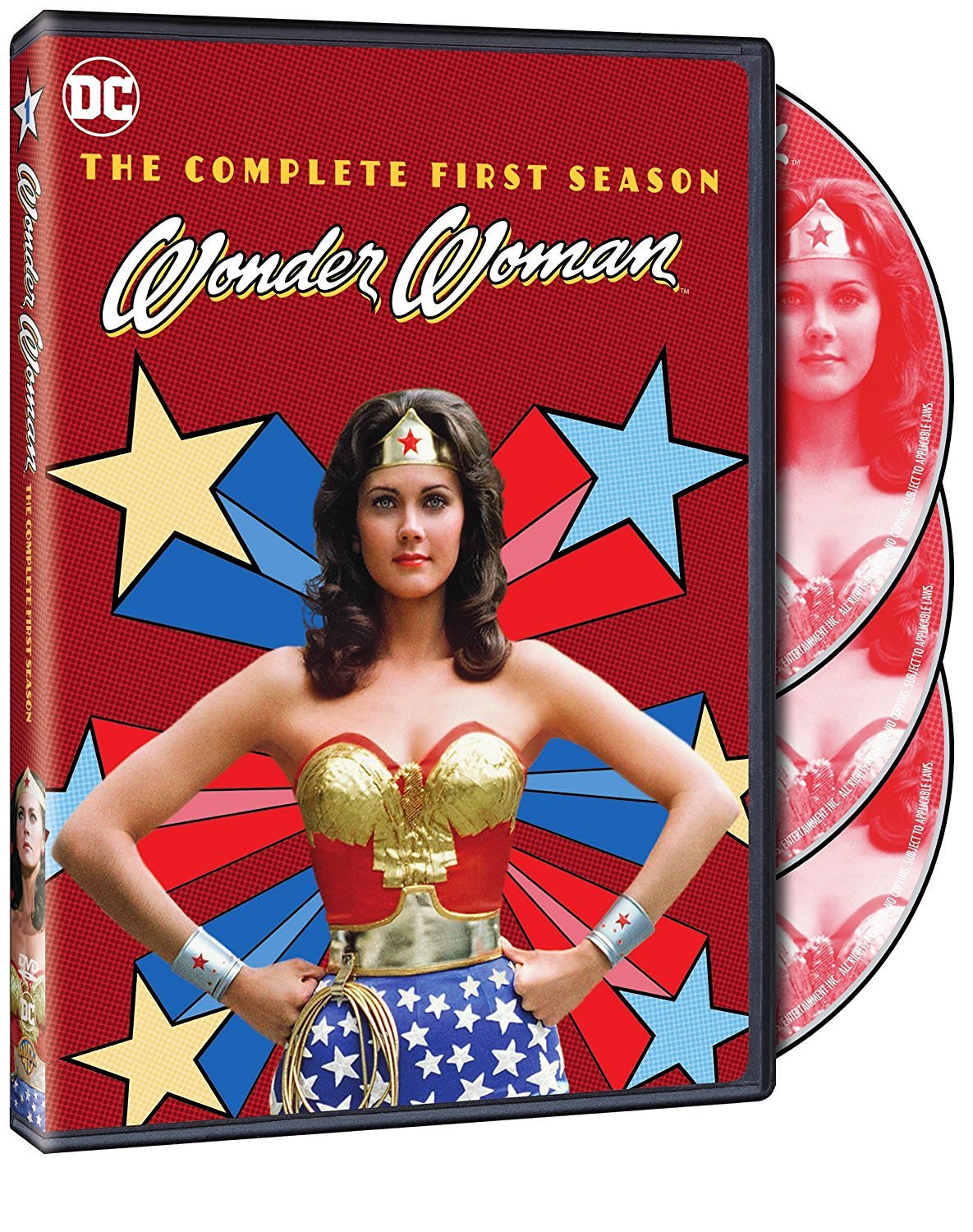 Wonder Woman – The Complete First Season (DVD, 2017, 3-Disc Set) New