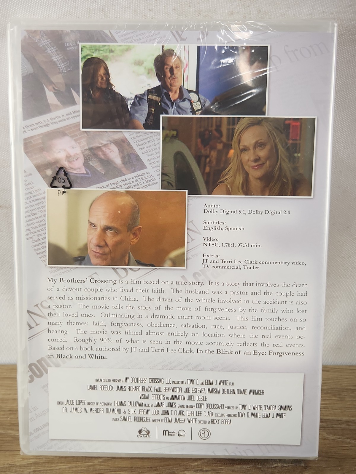 My Brothers’ Crossing DVD Sealed Faith Based Christian Drama True Story