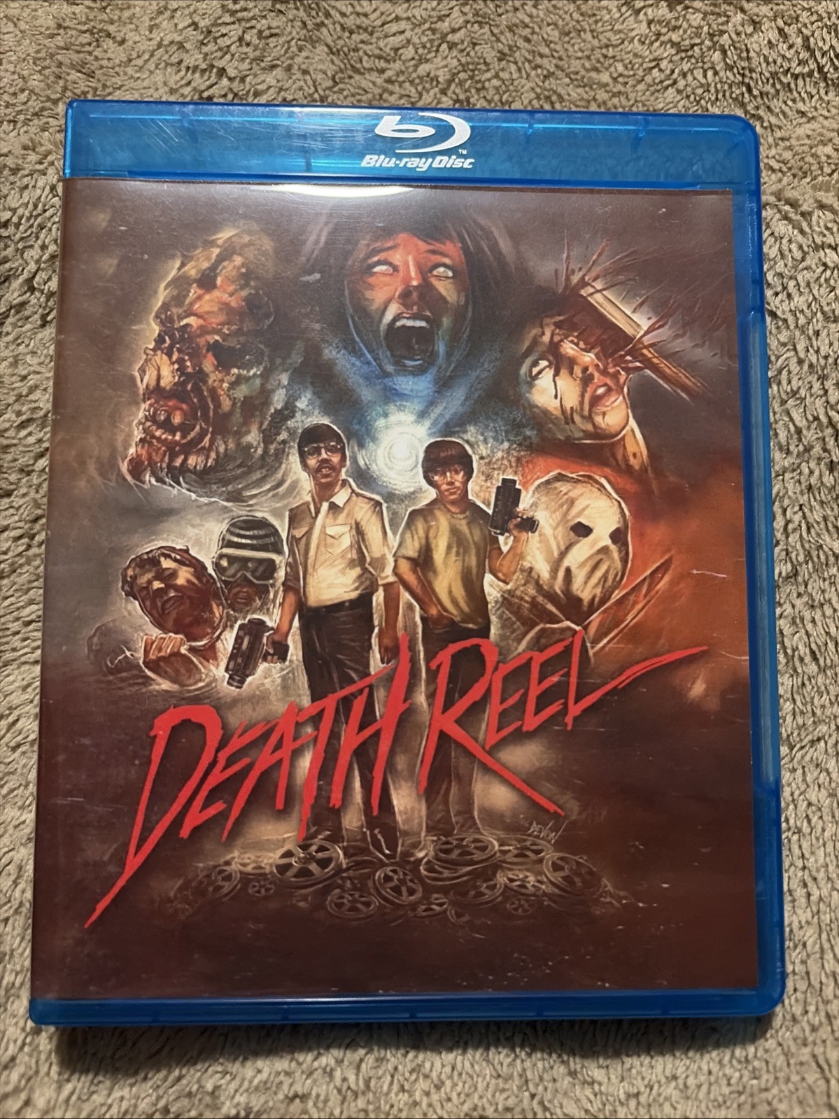 Death Reel (Blu-Ray) SRS Cinema SOV Horror Rare Mark Polonia Brothers OOP Video