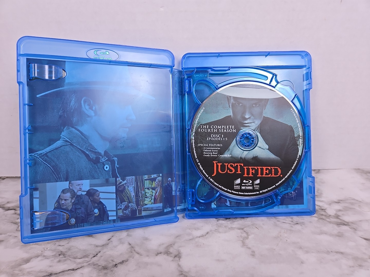 Justified: The Complete Fourth Season (Blu-ray, 2013)