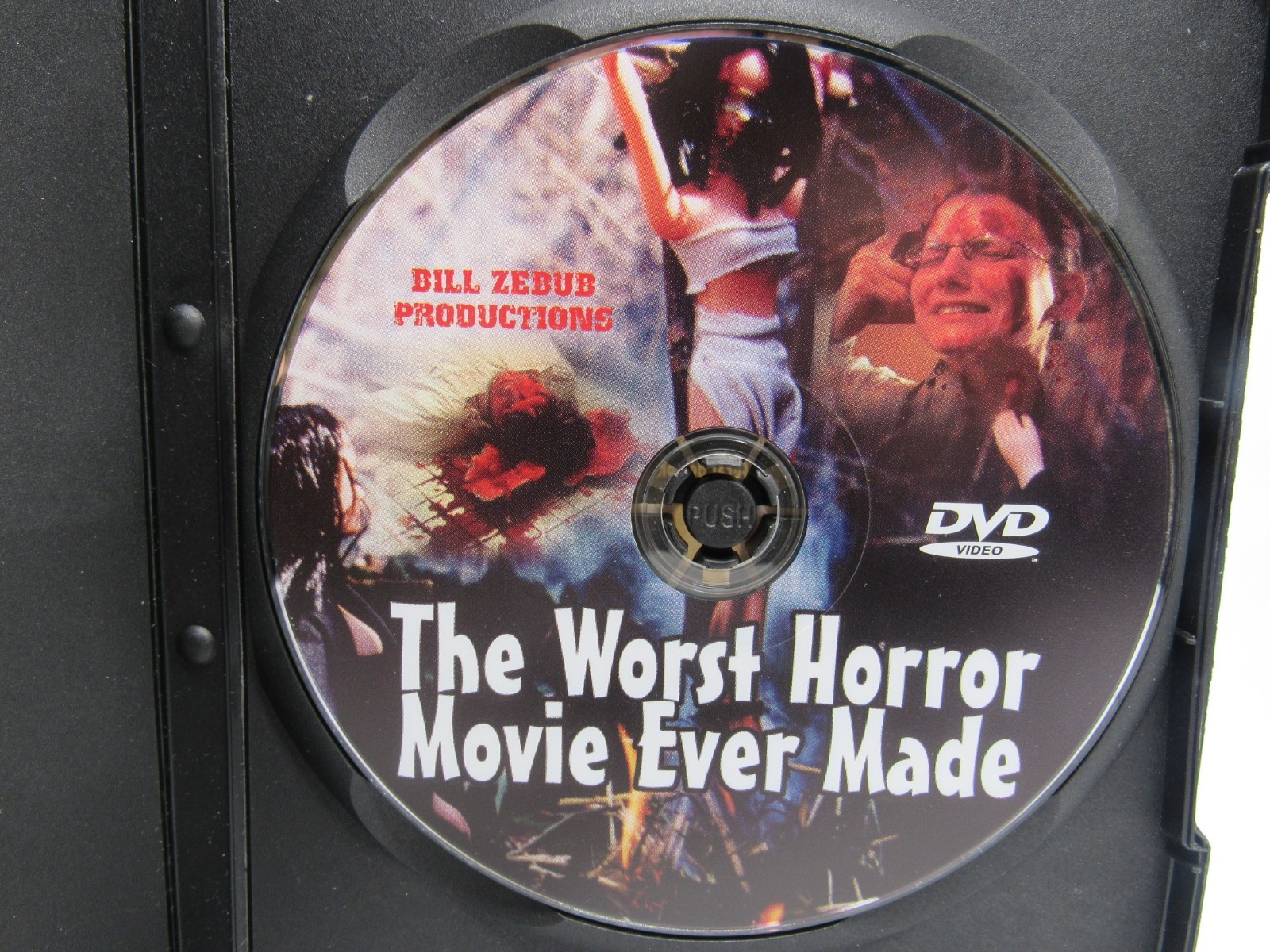The Worst Horror Movie Ever Made DVD Cult Horror Parody Comedy Rare
