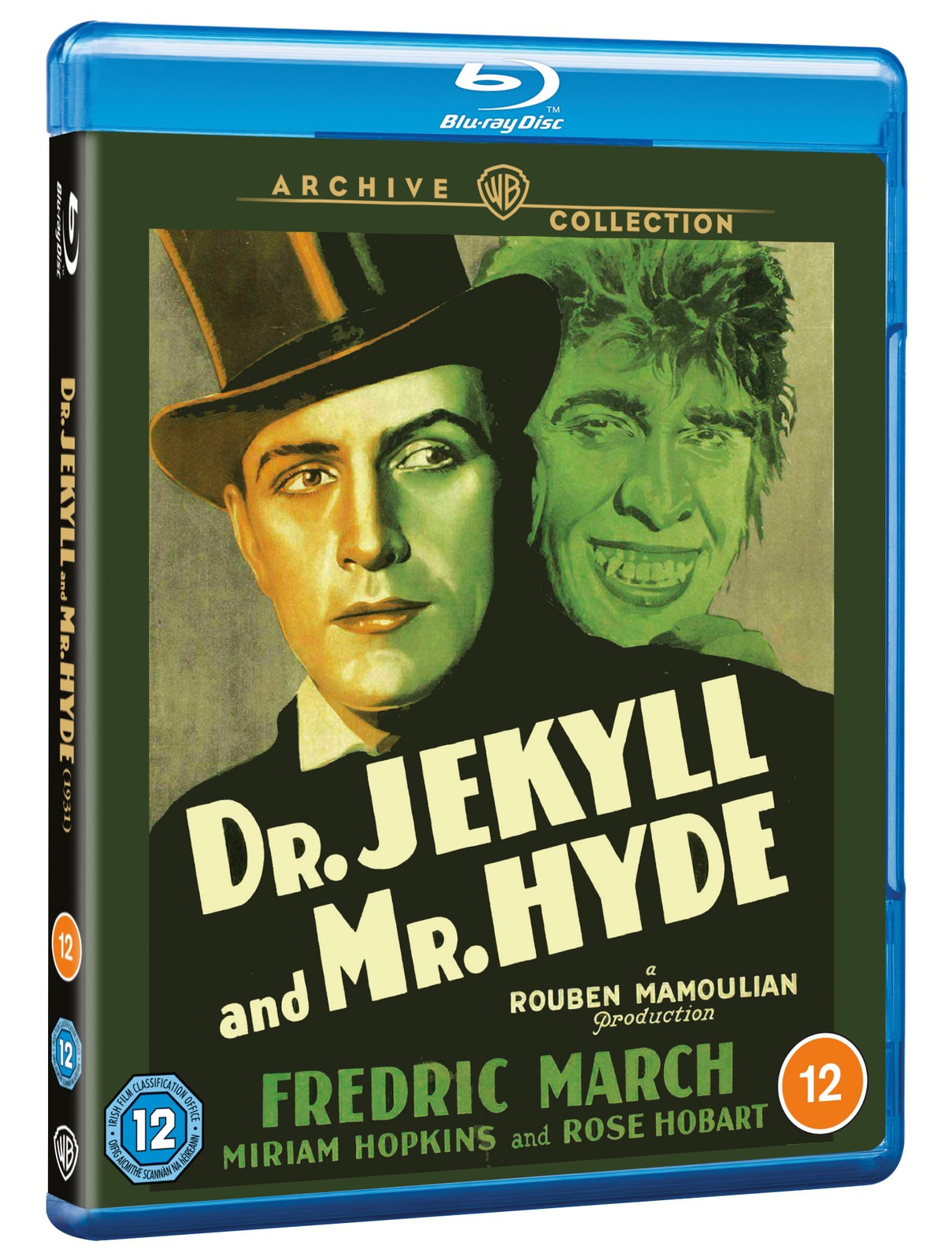 Dr. Jekyll & Mr Hyde (1931) (Blu-ray) Halliwell Hobbes Edgar Norton (UK IMPORT)