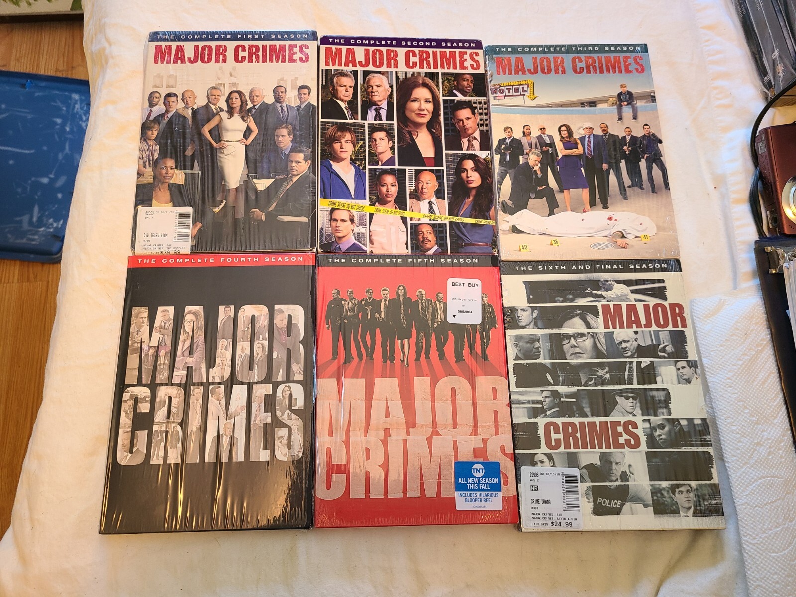 HIGH CRIMES Complete Series Collection DVD Set 1-6 1 2 3 4 5 6 TNT