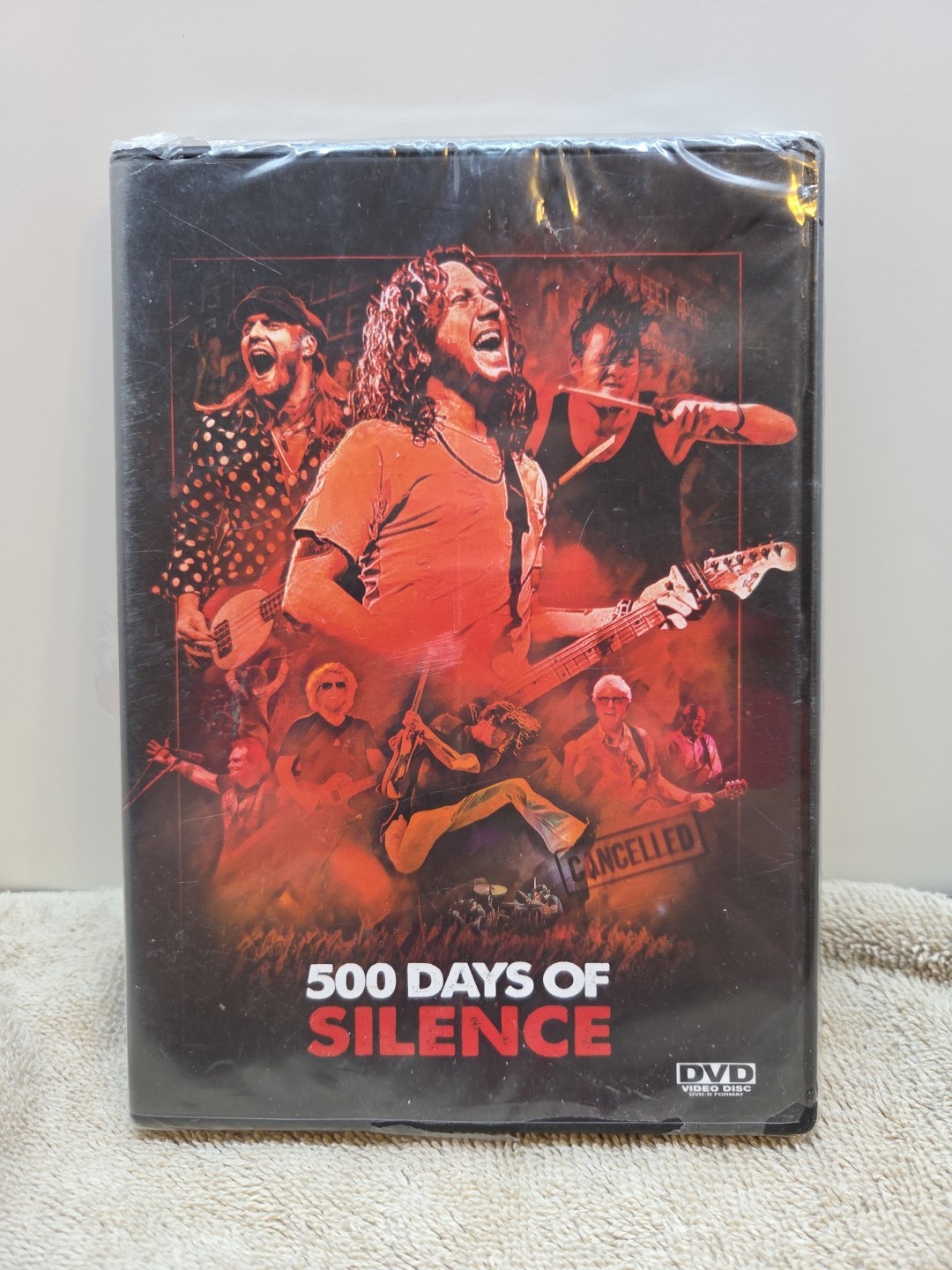 500 Days of Silence DVD 2023 music documentary movie Black Moods Sammy Hagar NEW