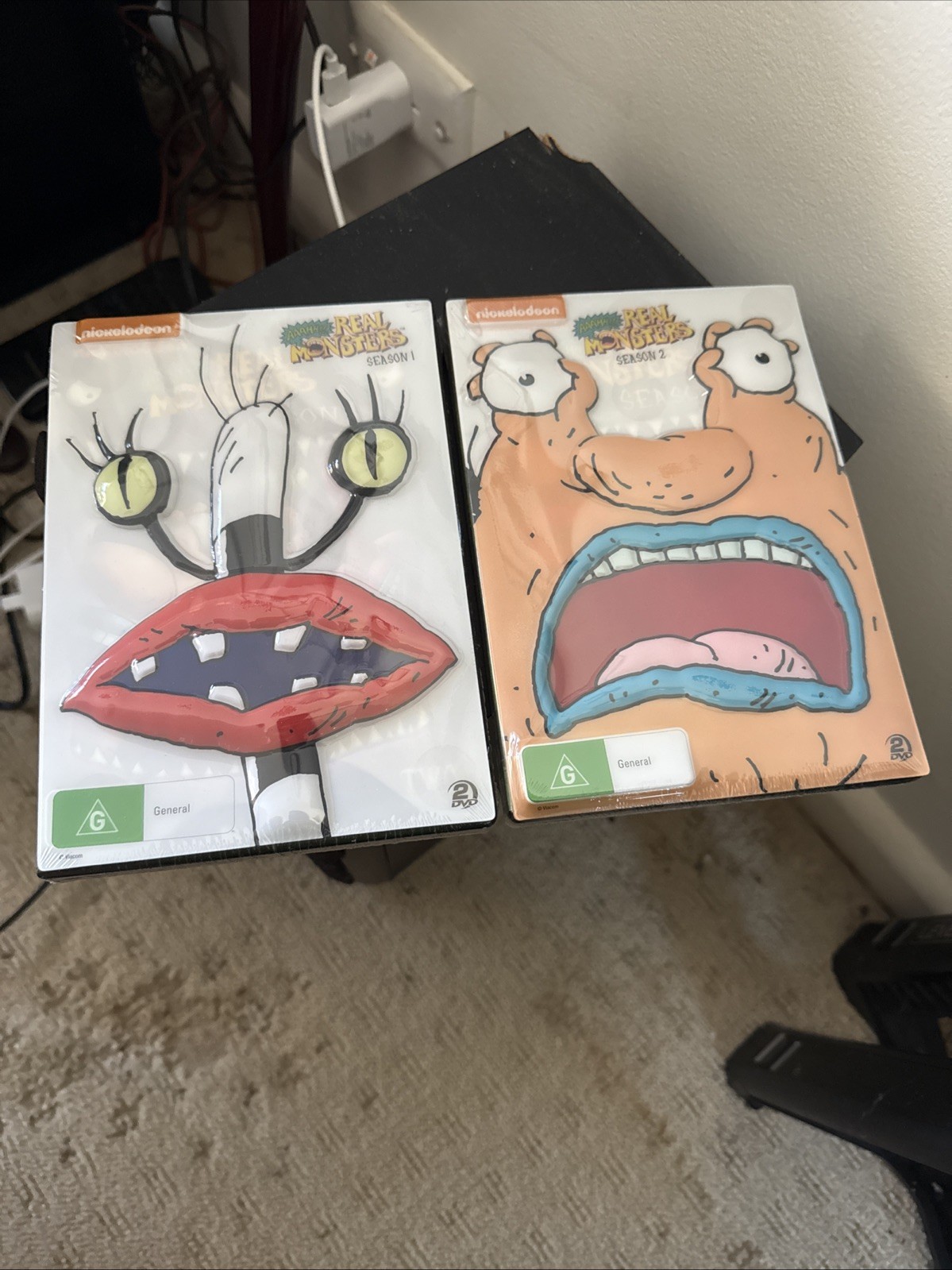 2013 Nickelodeon Viacom AAAHH!!! Real Monsters Season 1&2 Brand New Sealed