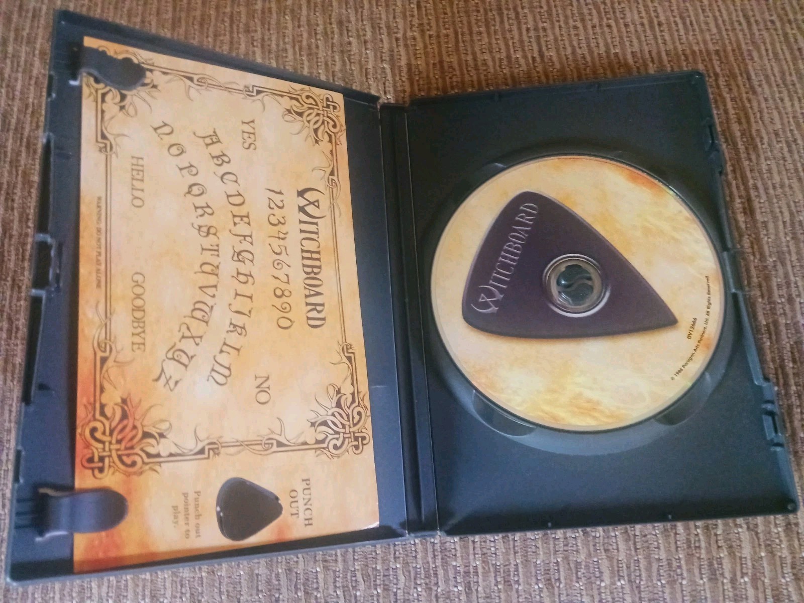 Witchboard (DVD, 2004) Anchor Bay Special Edition! ’80s Classic Horror!