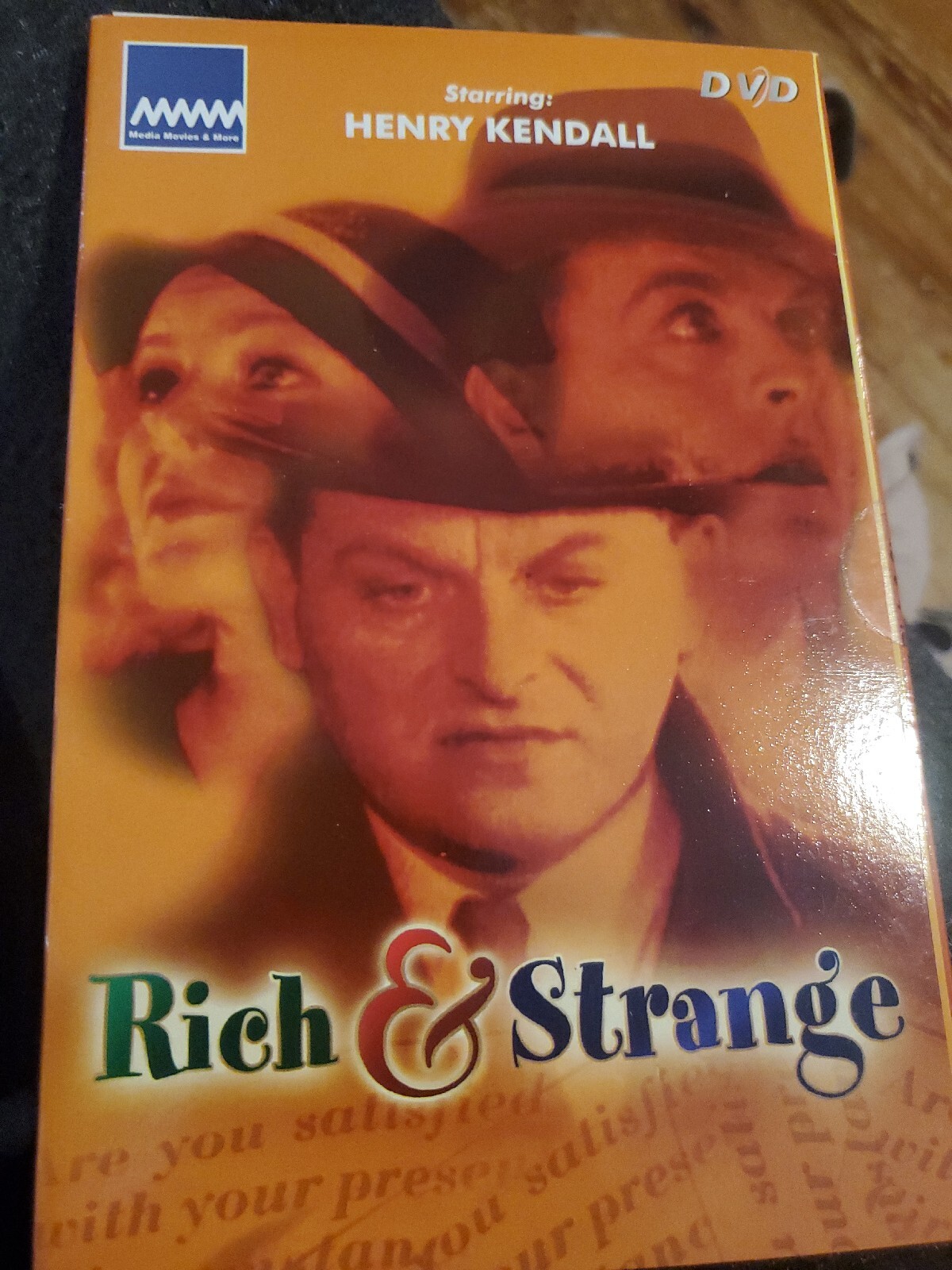 Rich & Strange- DVD Classic Cinema – Henry Kendall, Joan Barry Film Noir Comedy 