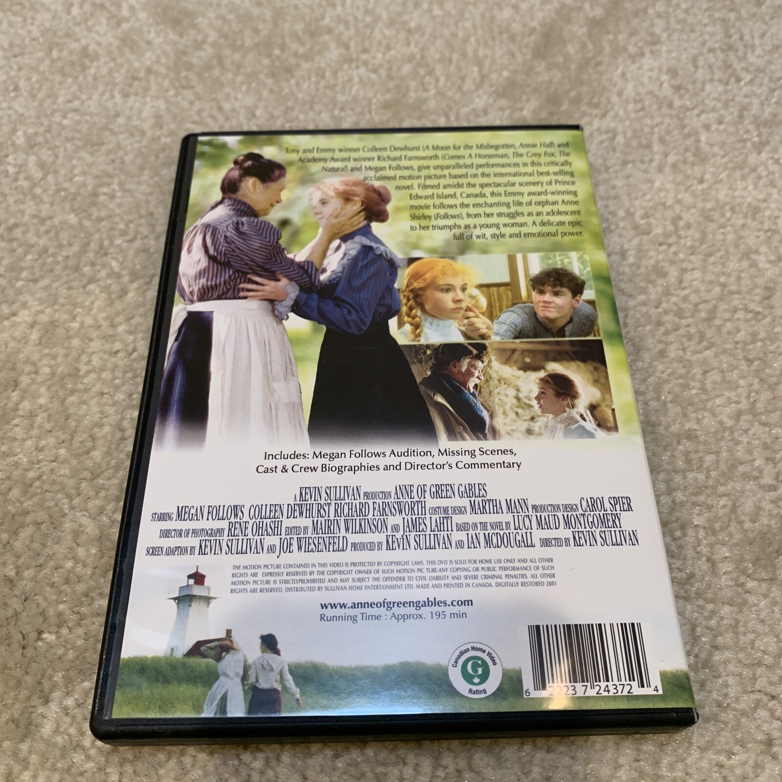 Anne of Green Gables Complete Four Part Collection DVD Set 5 Discs 18 Hours
