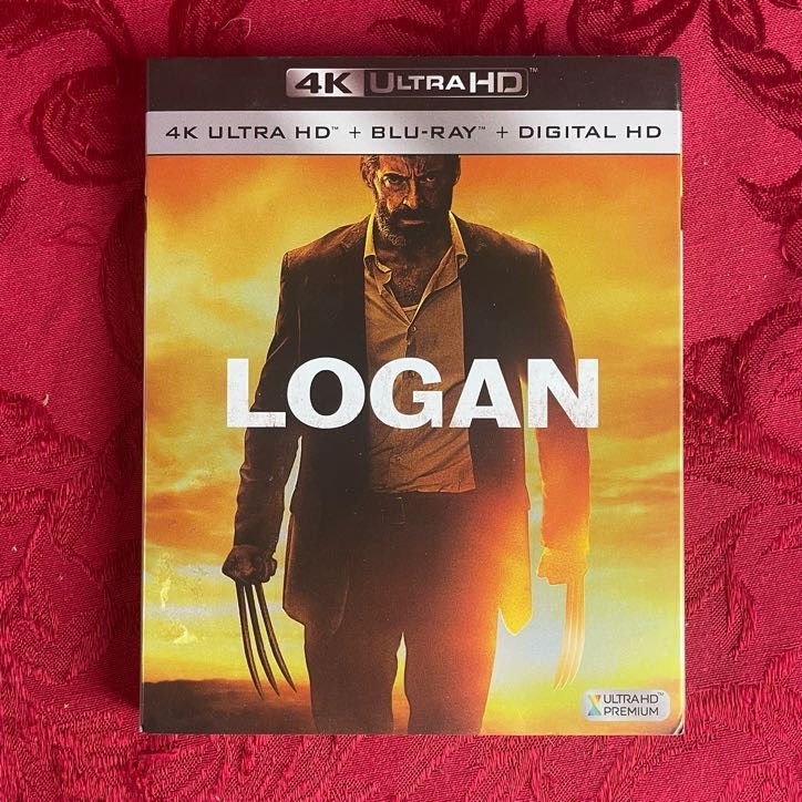 LOGAN (4K UHD + Blu-ray) Marvel, MCU, Hugh Jackman, Patrick Stewart, Slipcover