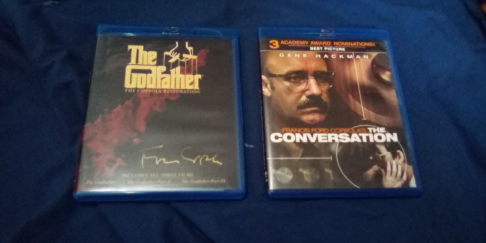 Francis Ford Coppola Blu-rays: Godfather Trilogy Restoration / The Conversation