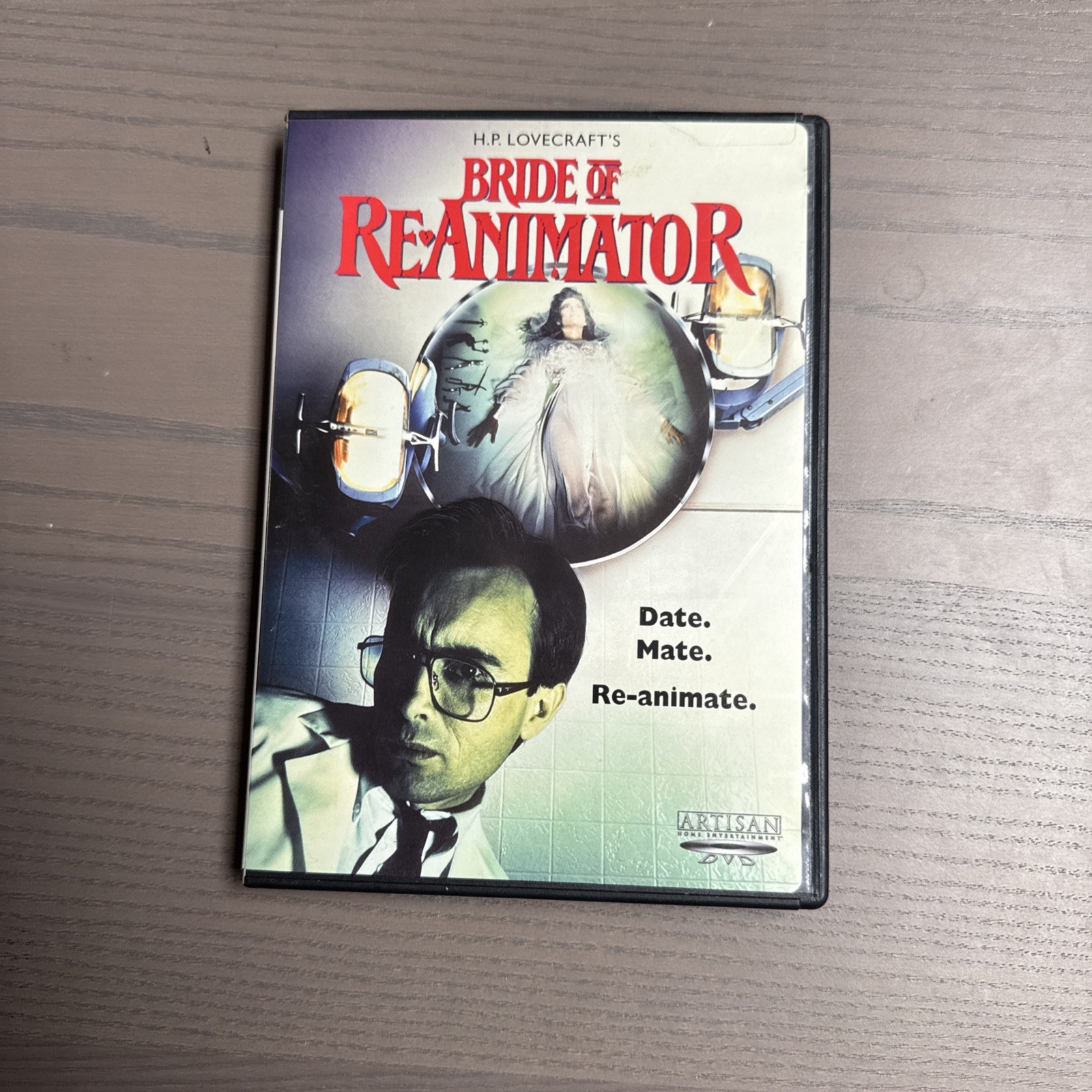 Bride of Re-Animator DVD Out of Print RARE Cult Horror HP Lovecraft Tested