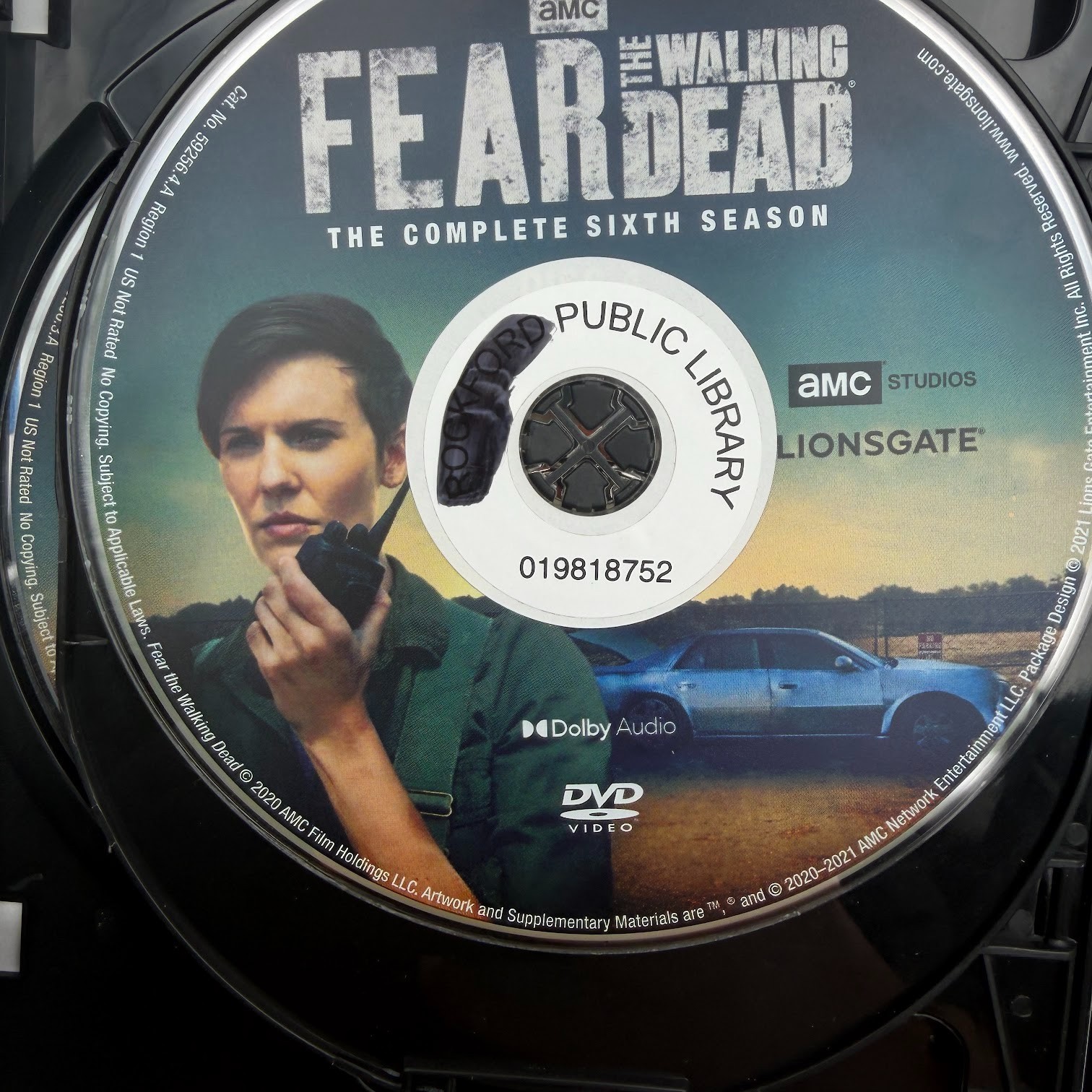 Fear the Walking Dead: the Complete Sixth Season (DVD, 2020) AMC TV