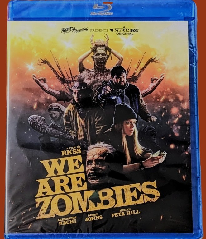 NEW SCREAMBOX ORIGINAL WE ARE ZOMBIES HORROR COMEDY MOVIE BLU RAY 2023