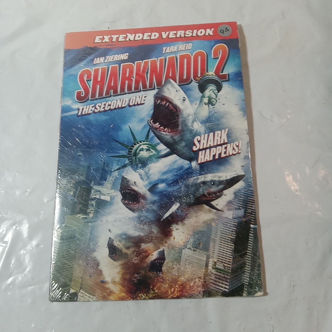 Sharknado 2: the Second One (DVD, 2014) NEW SEALED Cardboard Sleeve. #94
