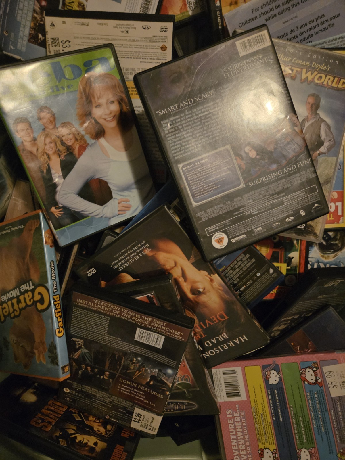 DVD Lot Of 100 Wholesale Random Mix – Horror, Comedy, Learning, Romance, & More