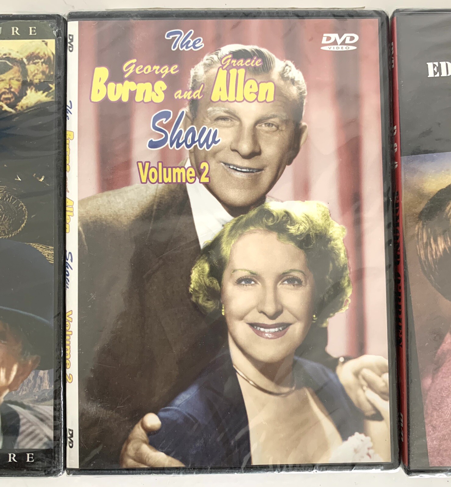 Lot of 3 VINTAGE CLASSIC MOVIES & TV Shows Burns Allen D.O.A **NEW Sealed