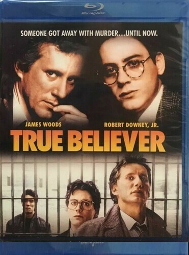 True Believer (Blu-ray, 1989) James Woods, Robert Downey Jr. – NEW, sealed