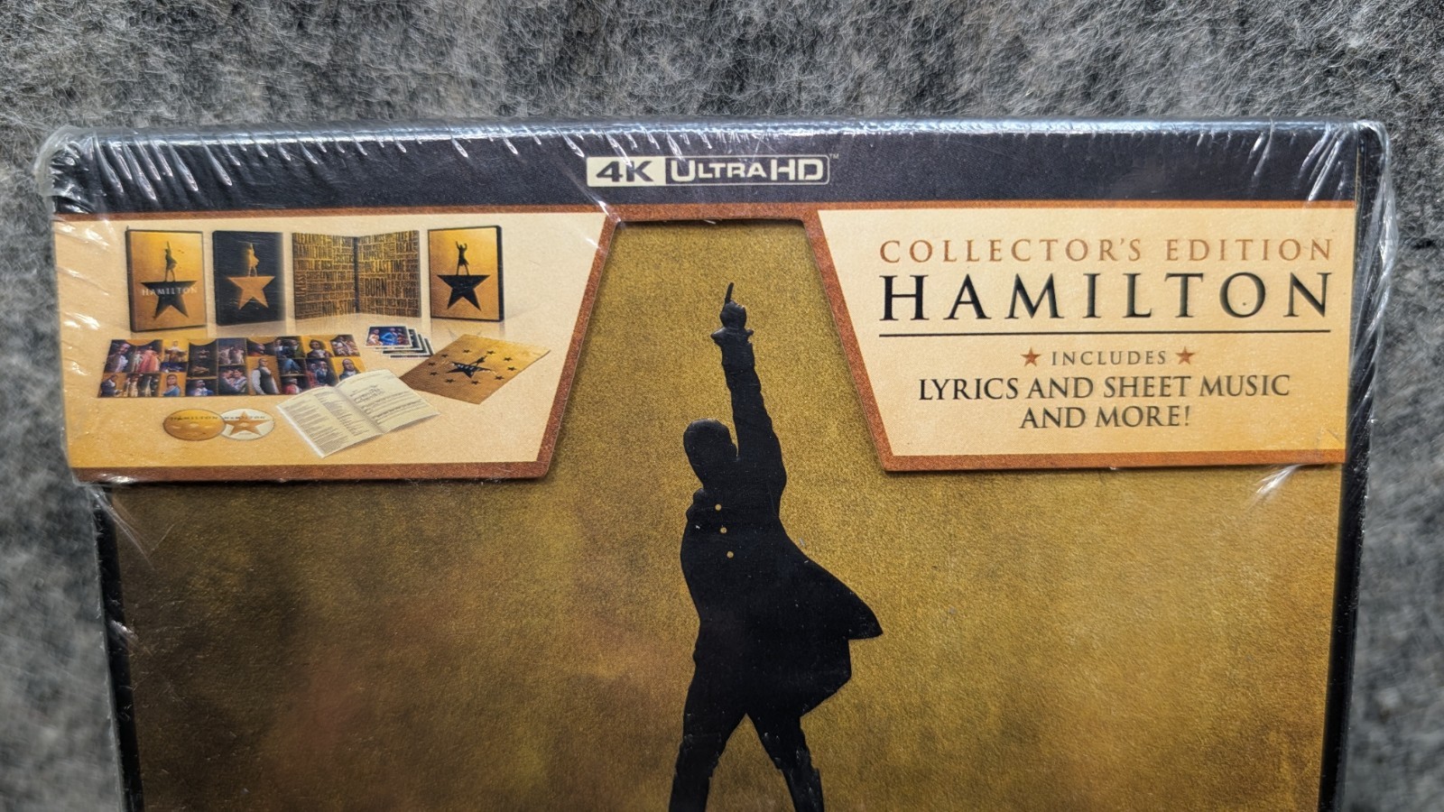 Hamilton (2020) (4K UHD – Collector’s Edition) 🔥New/Sealed🔥