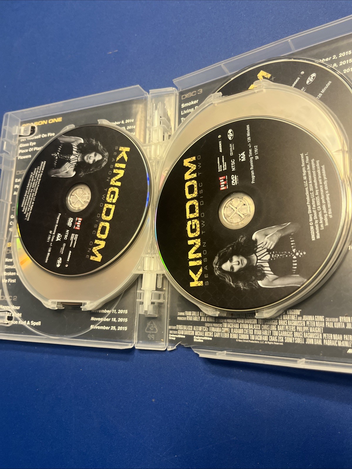 Kingdom: Seasons One and Two (DVD, 2014) 9 Discs TV-MA, RARE, MMA