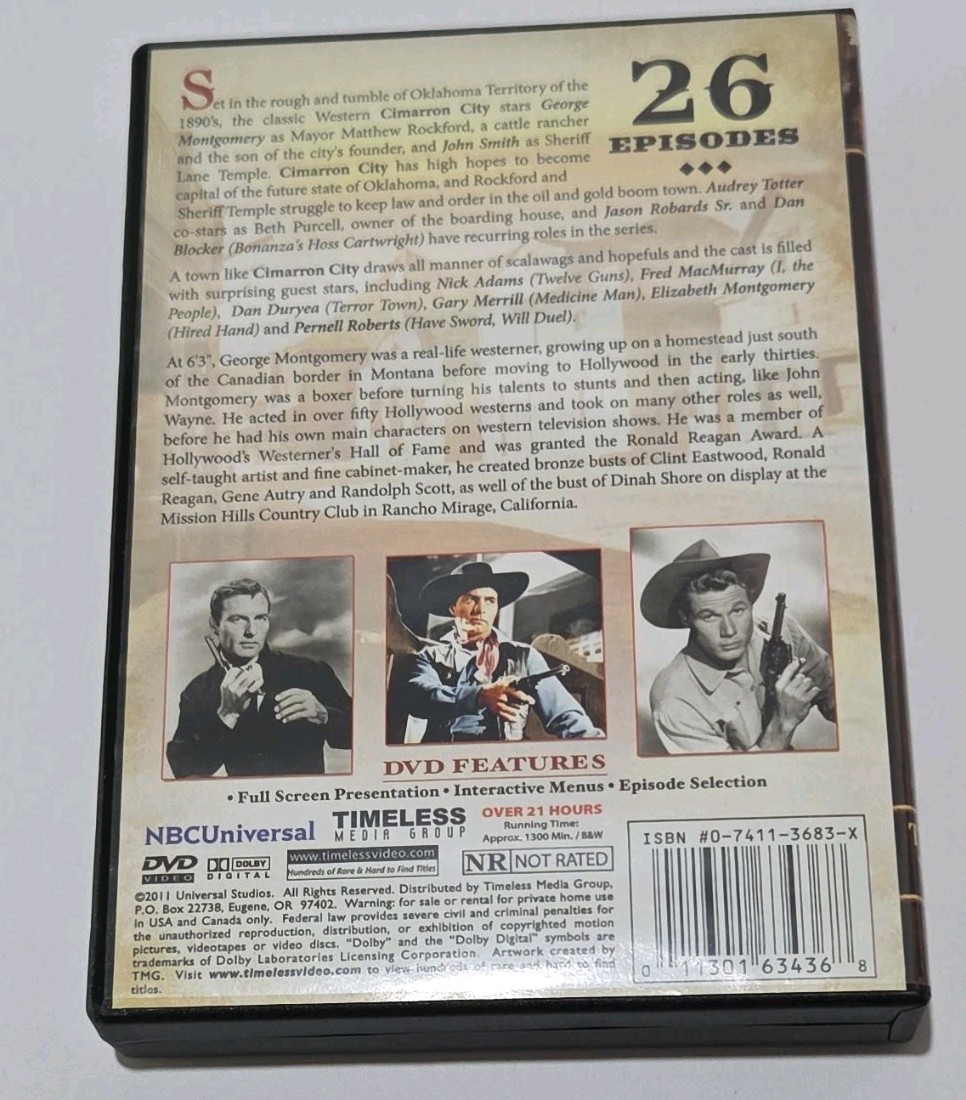 Cimarron City Complete Series Box Set DVD Timeless Media Group Western