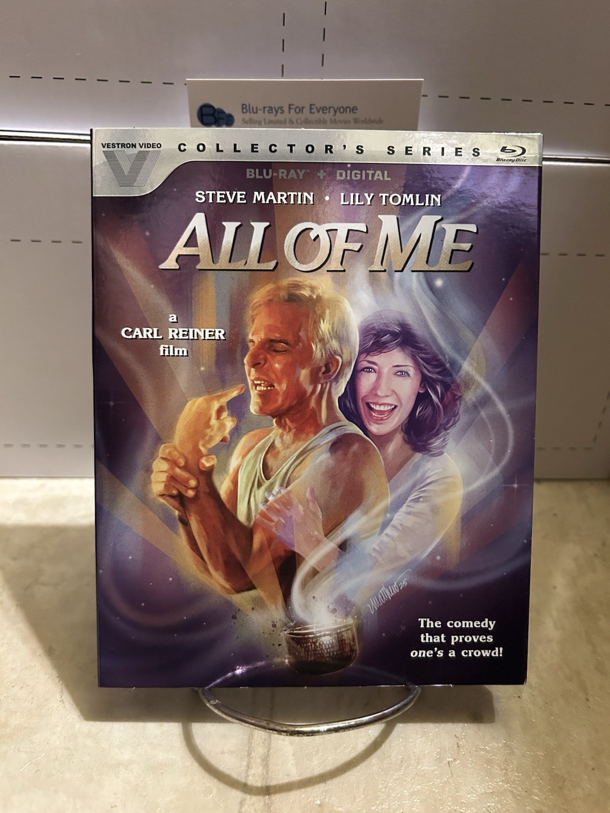 NEW All of Me Blu-ray + Slip Sleeve Cover [1984] Vestron Collectors Series #33