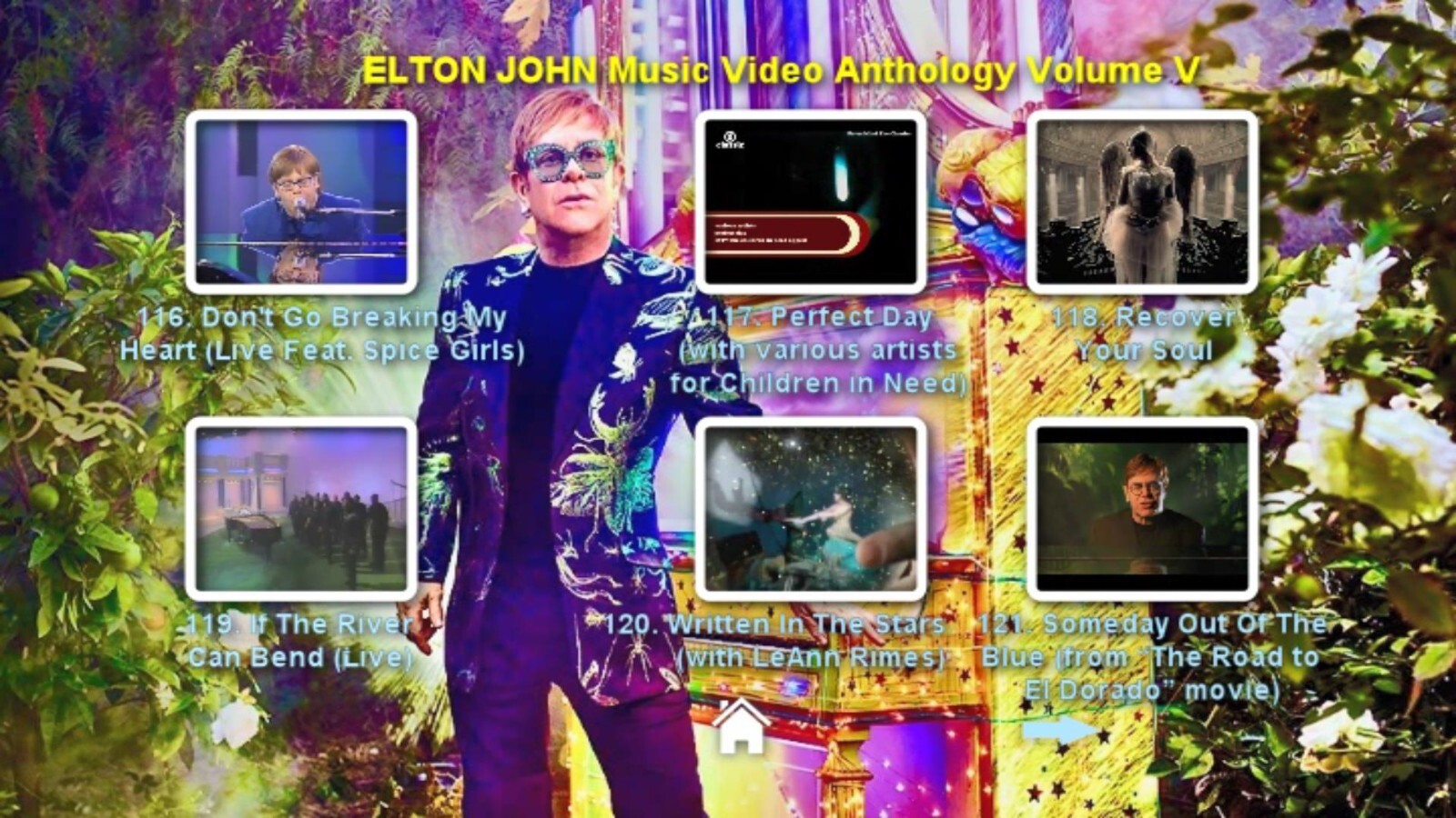 ELTON JOHN The Music Video Anthology 1969 to 2021 7 DVD Set 189 MUSIC VIDEOS