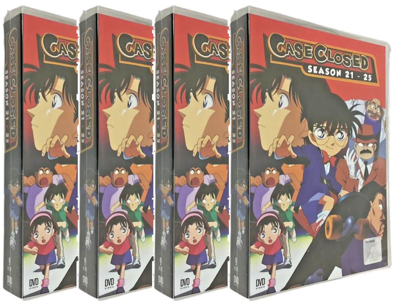 Detective Conan : Case Closed Anime DVD Collection Season 21-25 (Eng Dubbed)