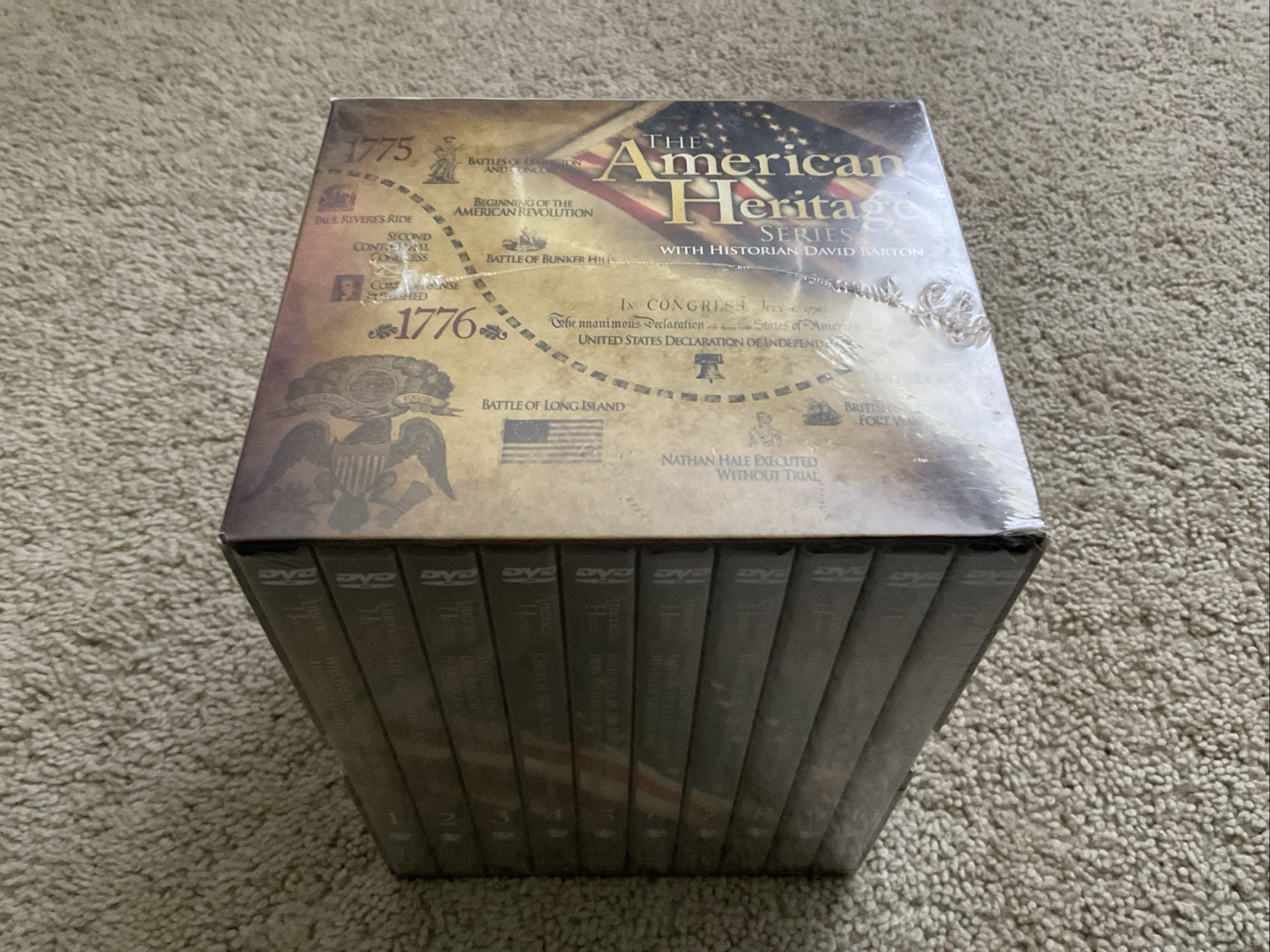 NEW – SEALED 2007 10 DVD SET The American Heritage Series – David Barton READ!