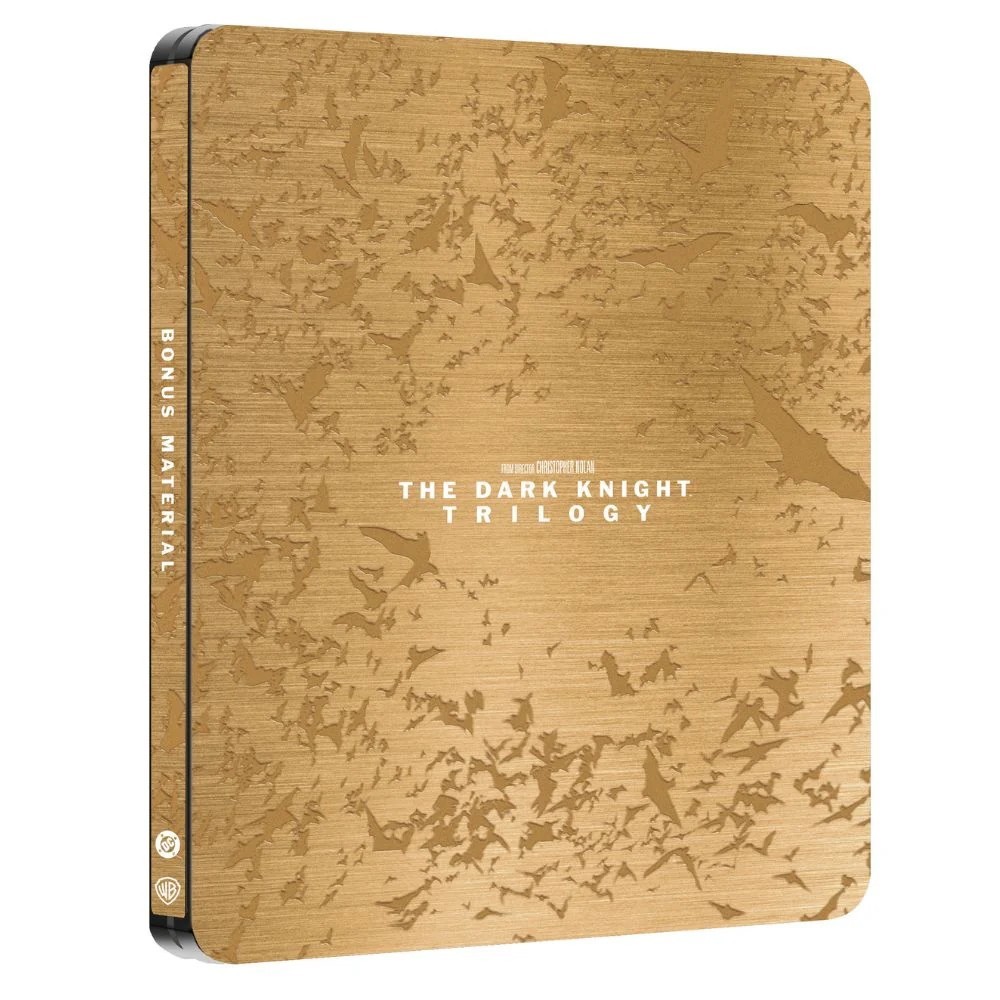 The Dark Knight Trilogy Limited Edition Steelbook Library Case (20th Anniversar