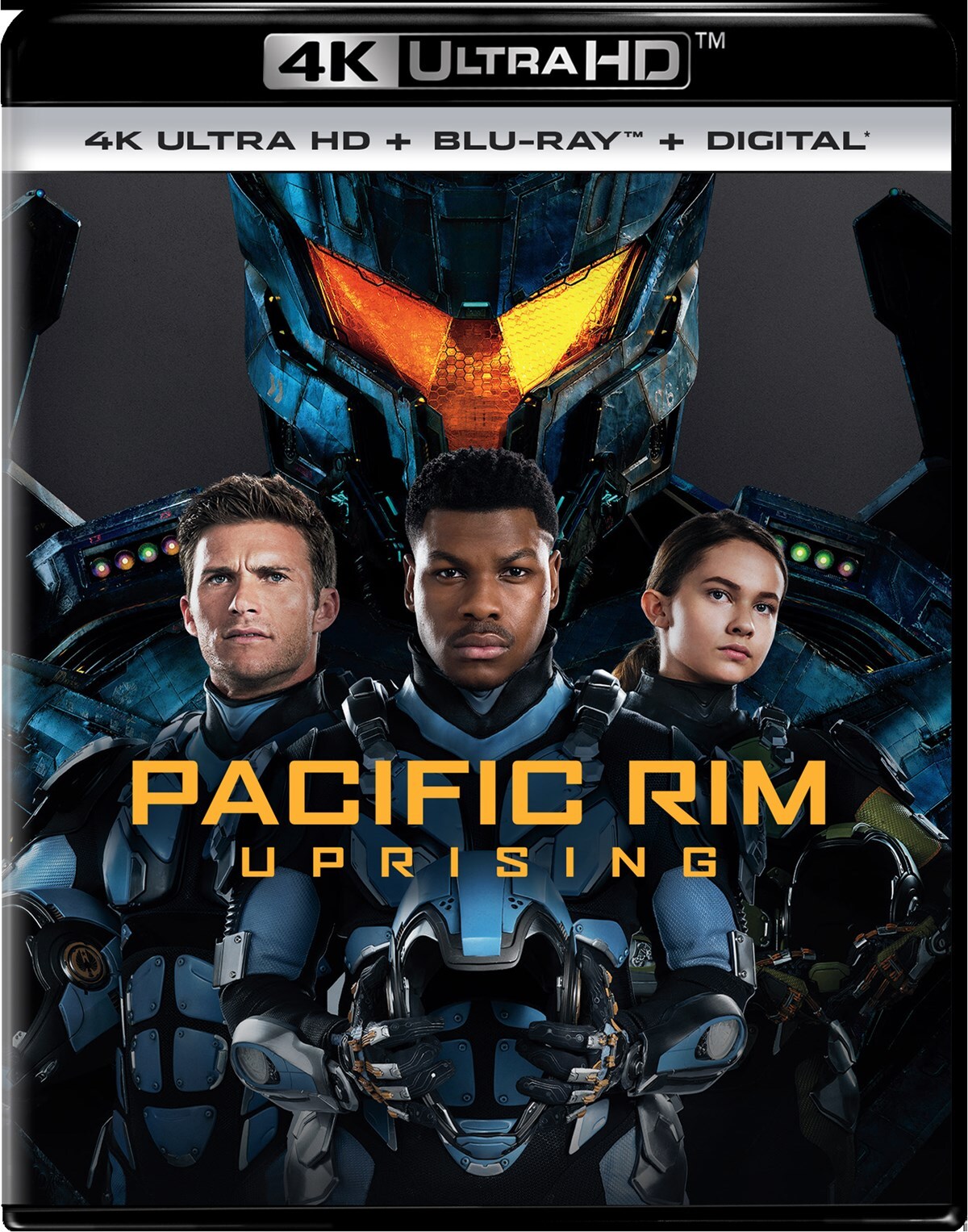 Pacific Rim – Uprising 4K UHD Blu-ray Scott Eastwood NEW