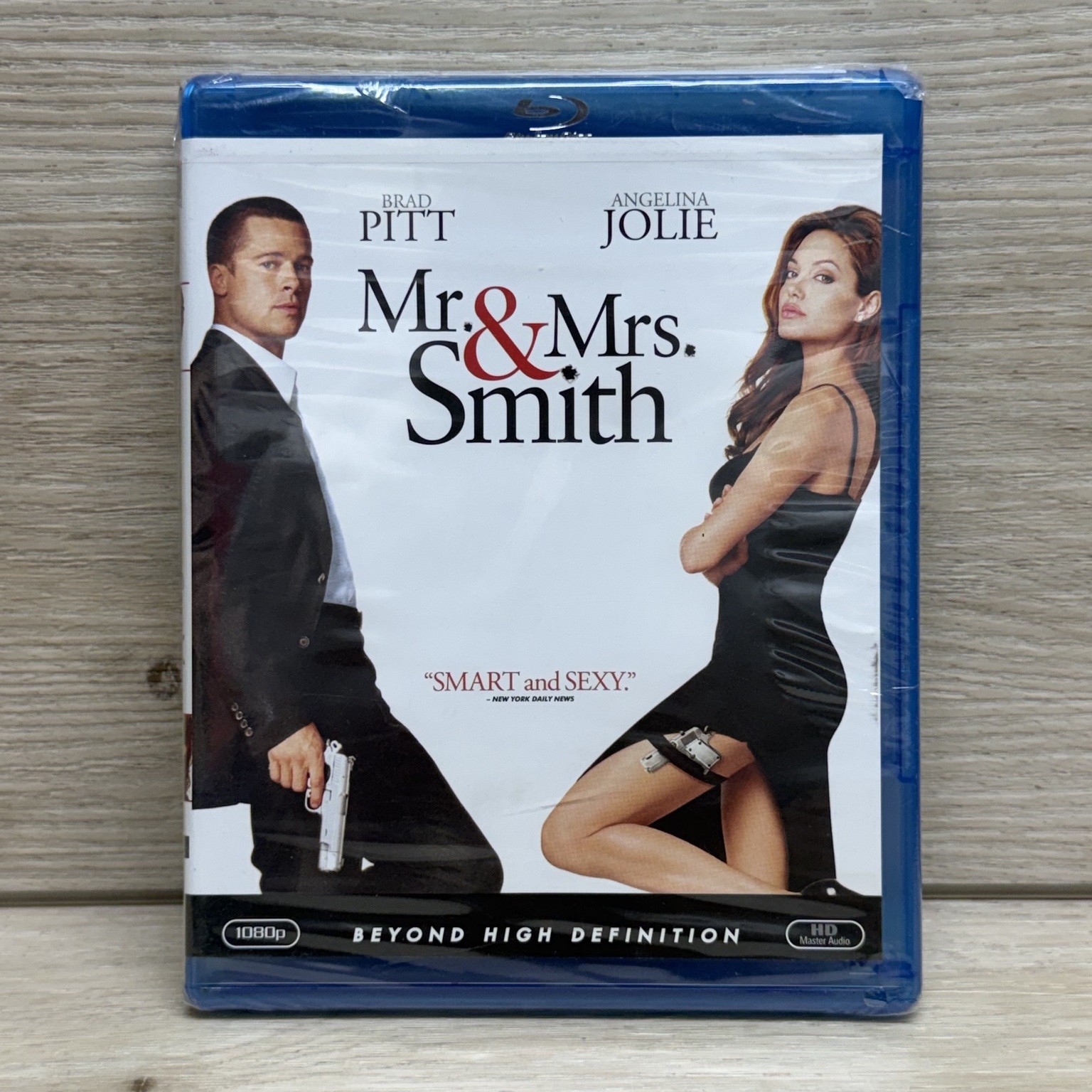 Mr. & Mrs. Smith Blu-ray 2005 Brad Pitt Angelina Jolie Doug Liman Action Comedy