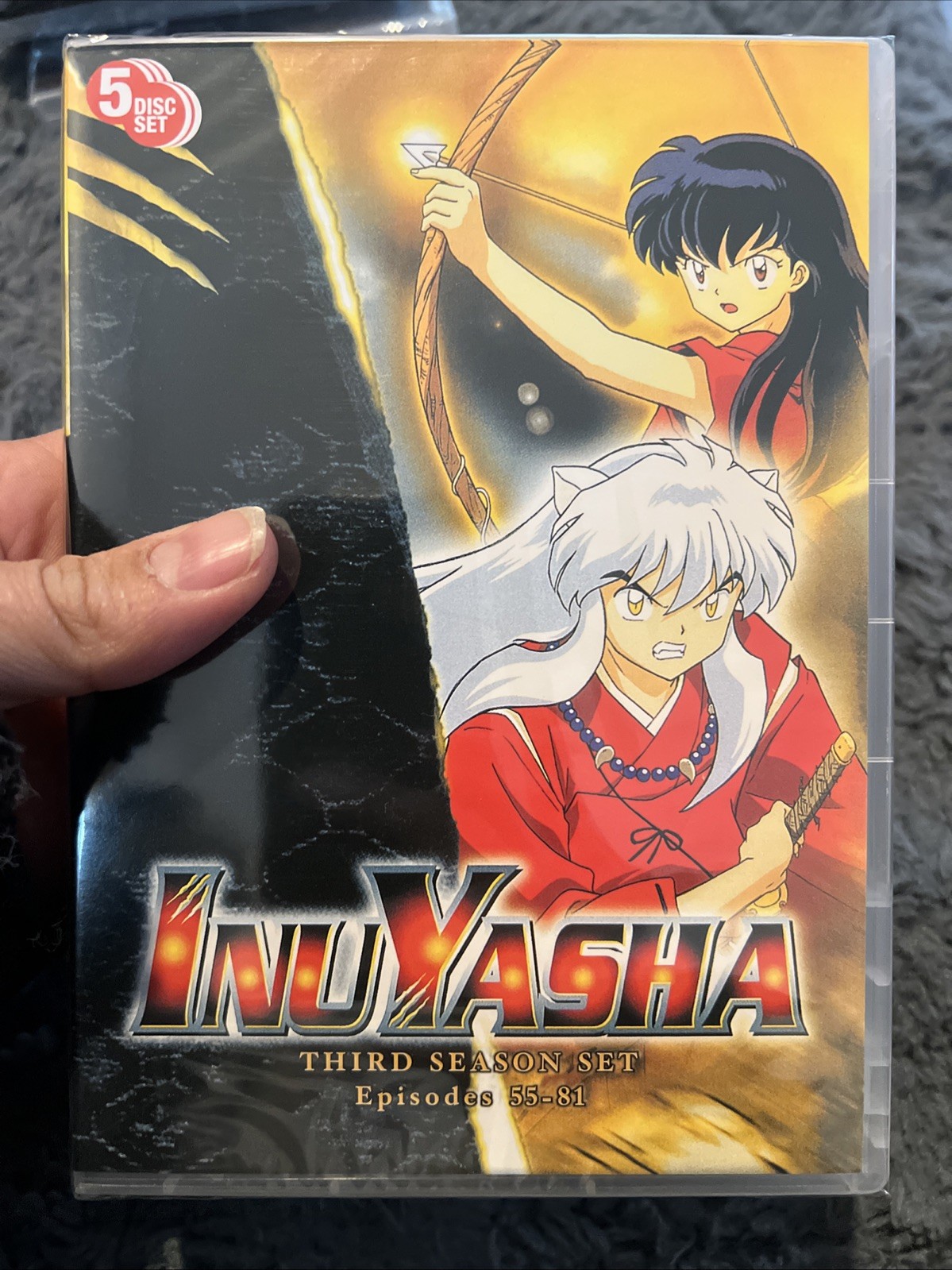 Inuyasha: Complete DVD Series Seasons 1-7 DVD Set 32-Disc Region 1 NEW US SELLER