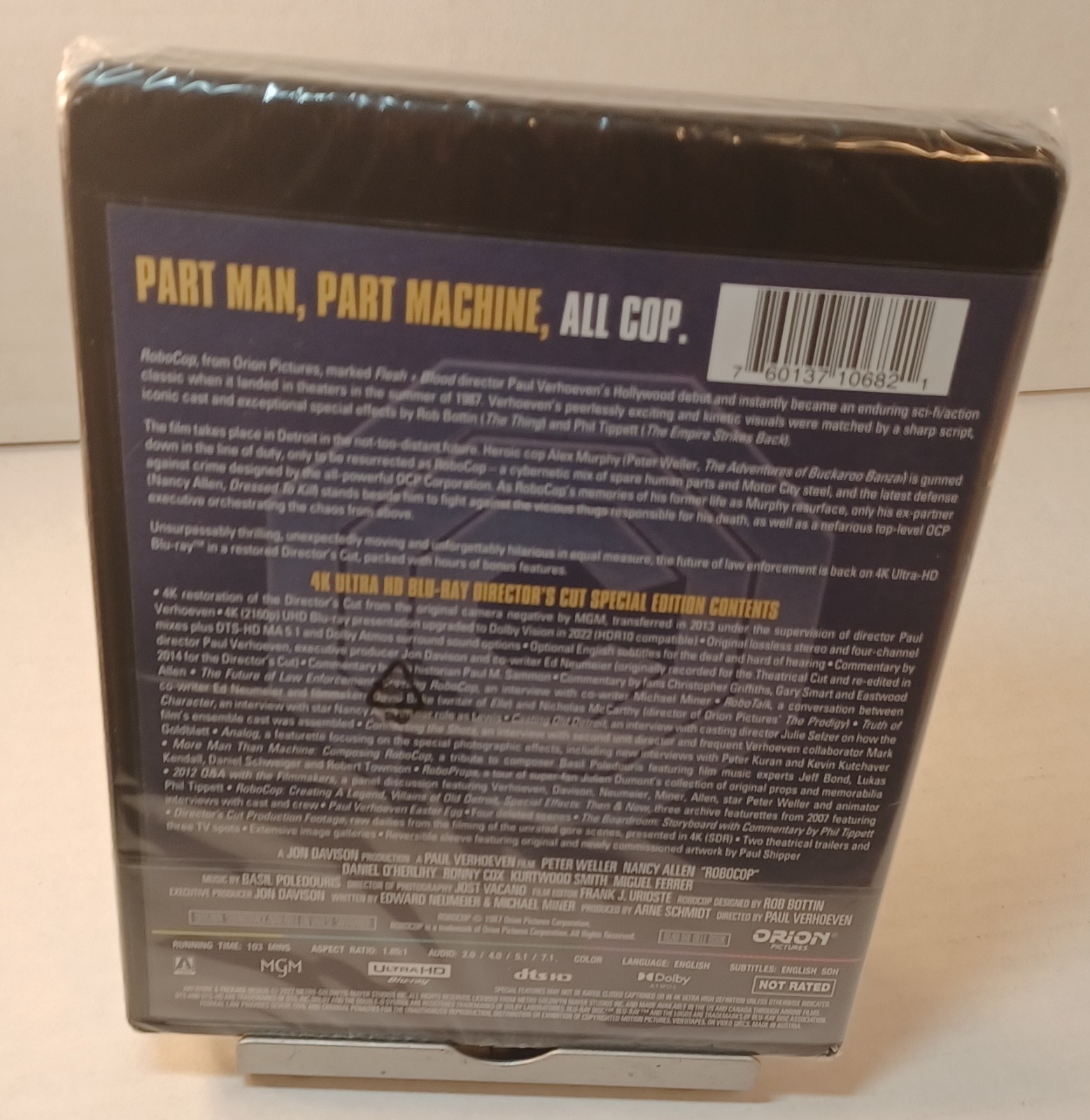 Robocop 1987 (4K) – Brand NEW (Sealed) – Shipping with Tracking
