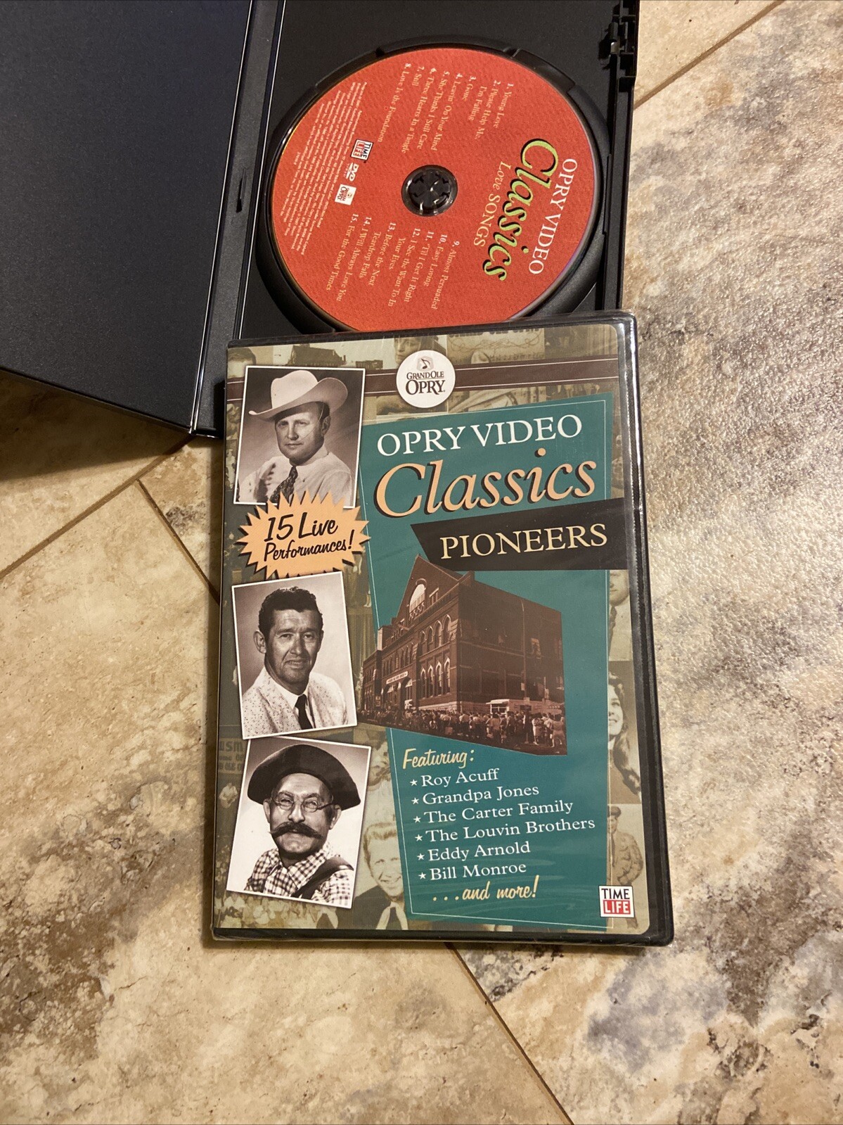 Grand Ole Opry Video Classics: Classic Live Performances Set Of 8 DVDs Time Life