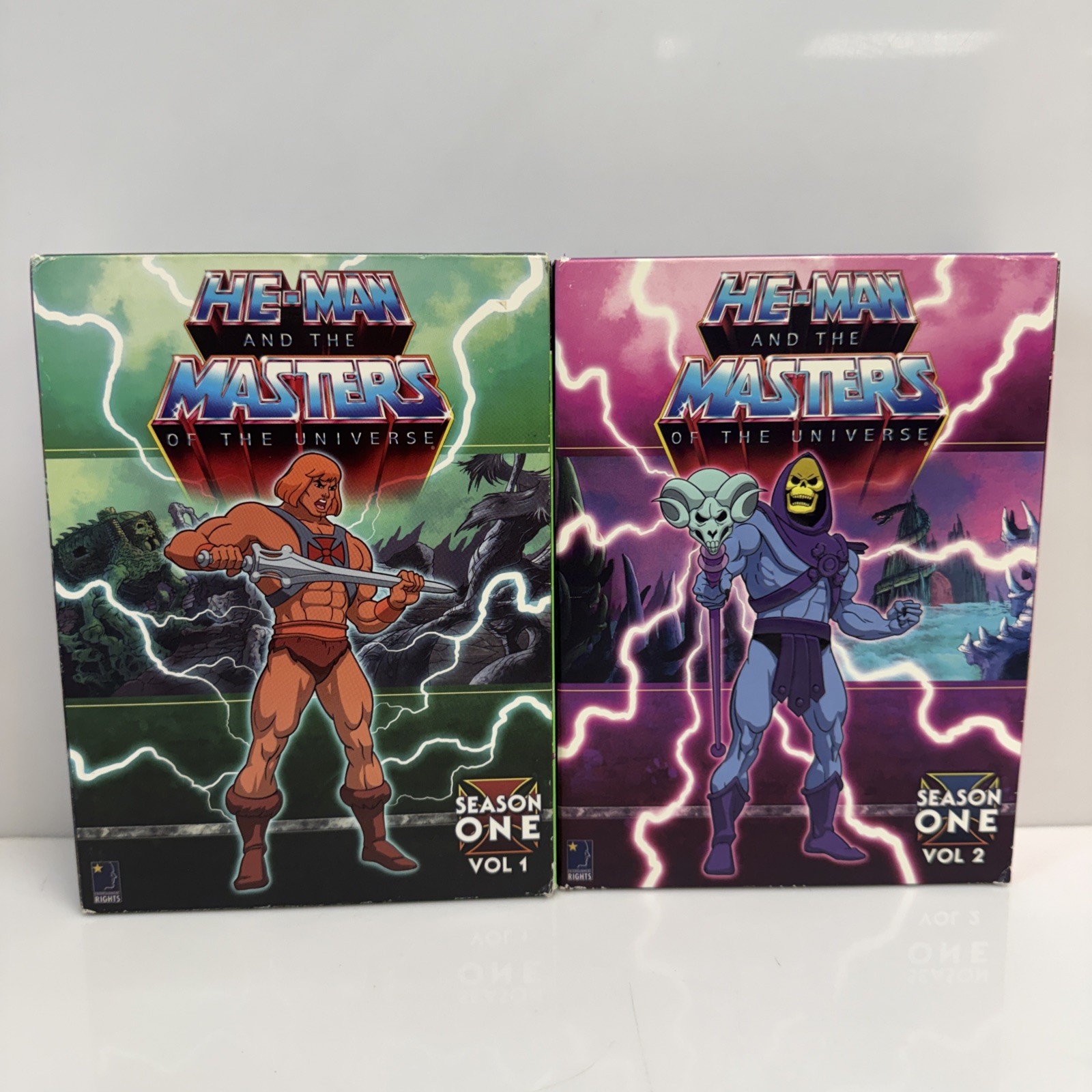 HE-MAN and the MASTERS of the UNIVERSE Season1 Vol 1 & 2 Mint Disc