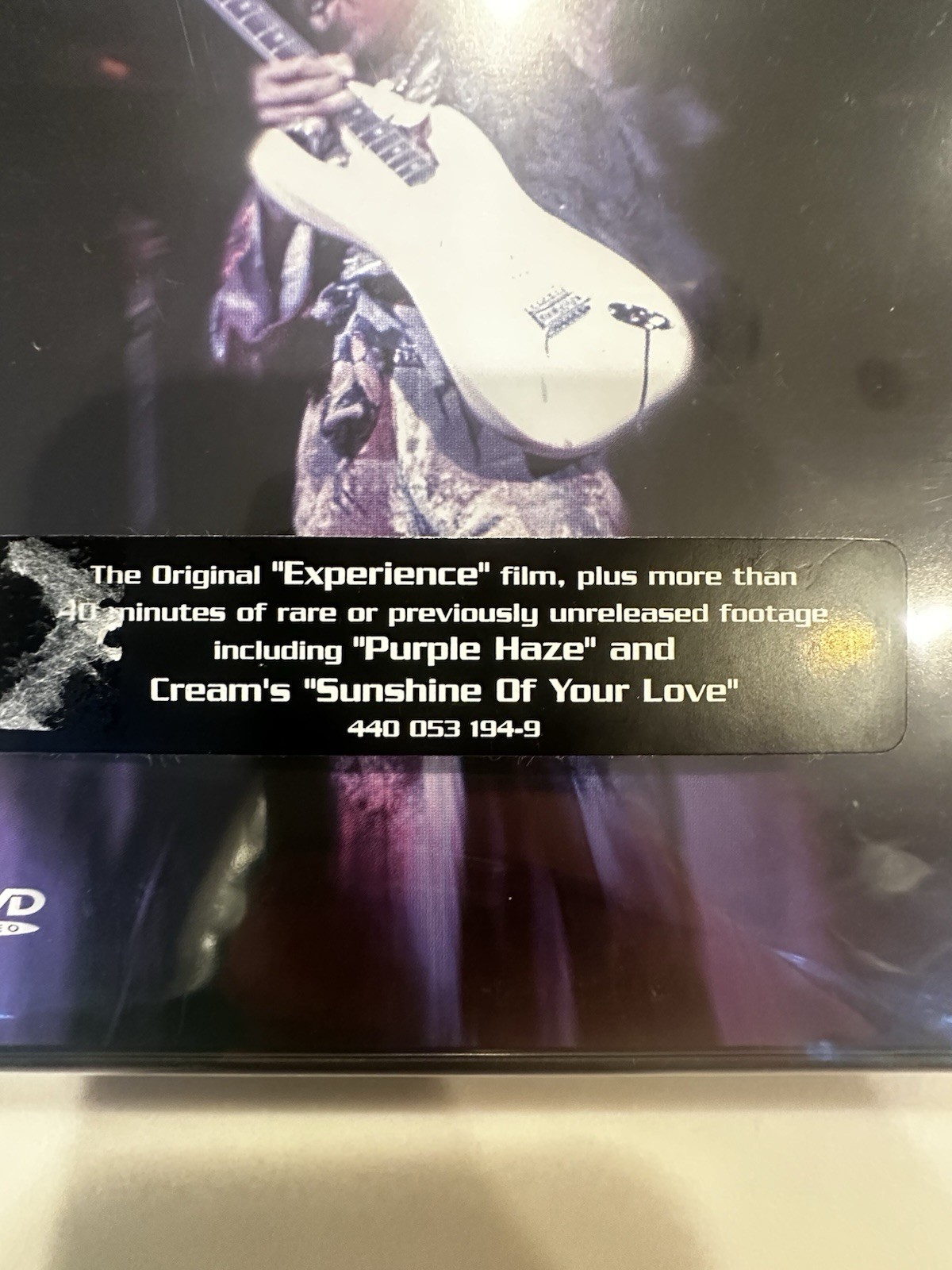 Experience Jimi Hendrix DVD Video MCA 2001 69 Min Tall Case MPN 440 053 194-9