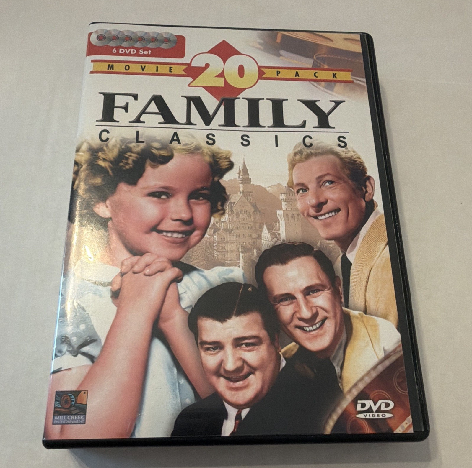 Mill Creek Family Classics 20-Movie Pack 6-DVD Set Black & White English 2007