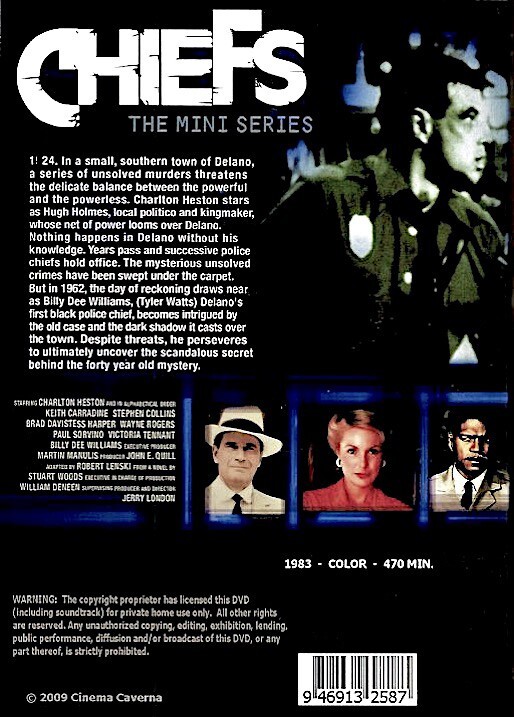 Chiefs The Complete 1983 Mini-Series Brand New & Sealed