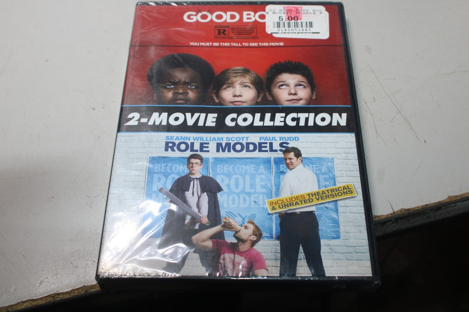 Good Boys / Role Models (DVD) Paul Rudd Comedy 2 Movies NEW SEALED