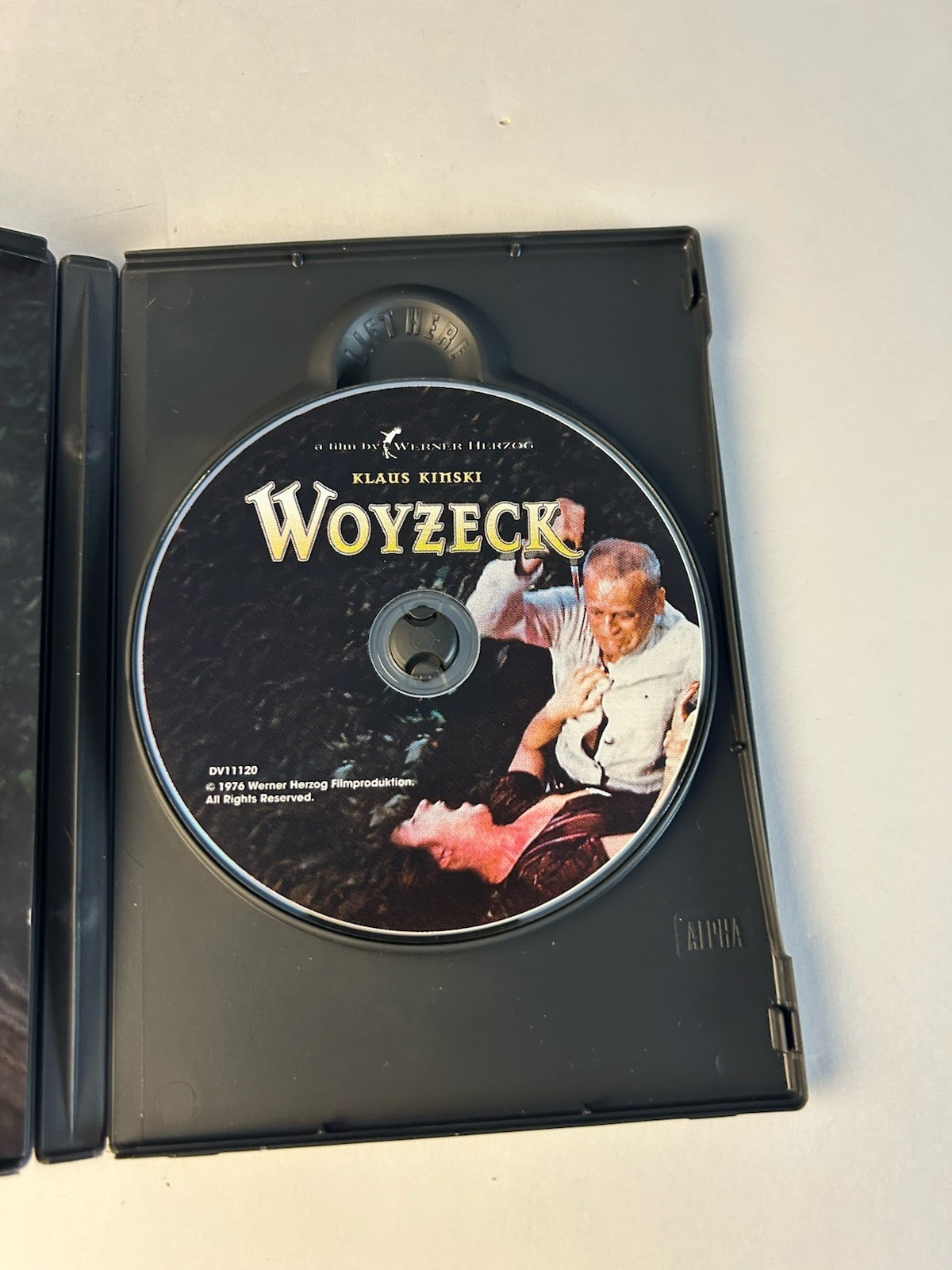 Woyzeck DVD Werner Herzog Klaus Kinski German Language with English Subtitles