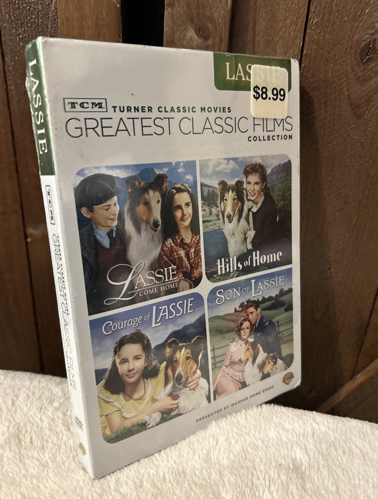 LASSIE 4-Film (sealed) 2-Disc DVD Set ~ TCM Greatest Classic Collection 2011 NEW